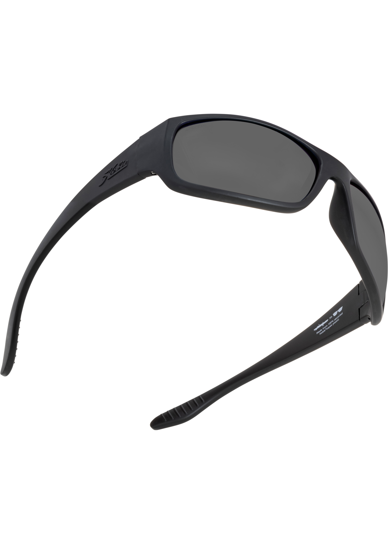 Hobie Eyewear Hull Float : Black Satin Frame / Grey Polarized / Bio-Nylon Lense