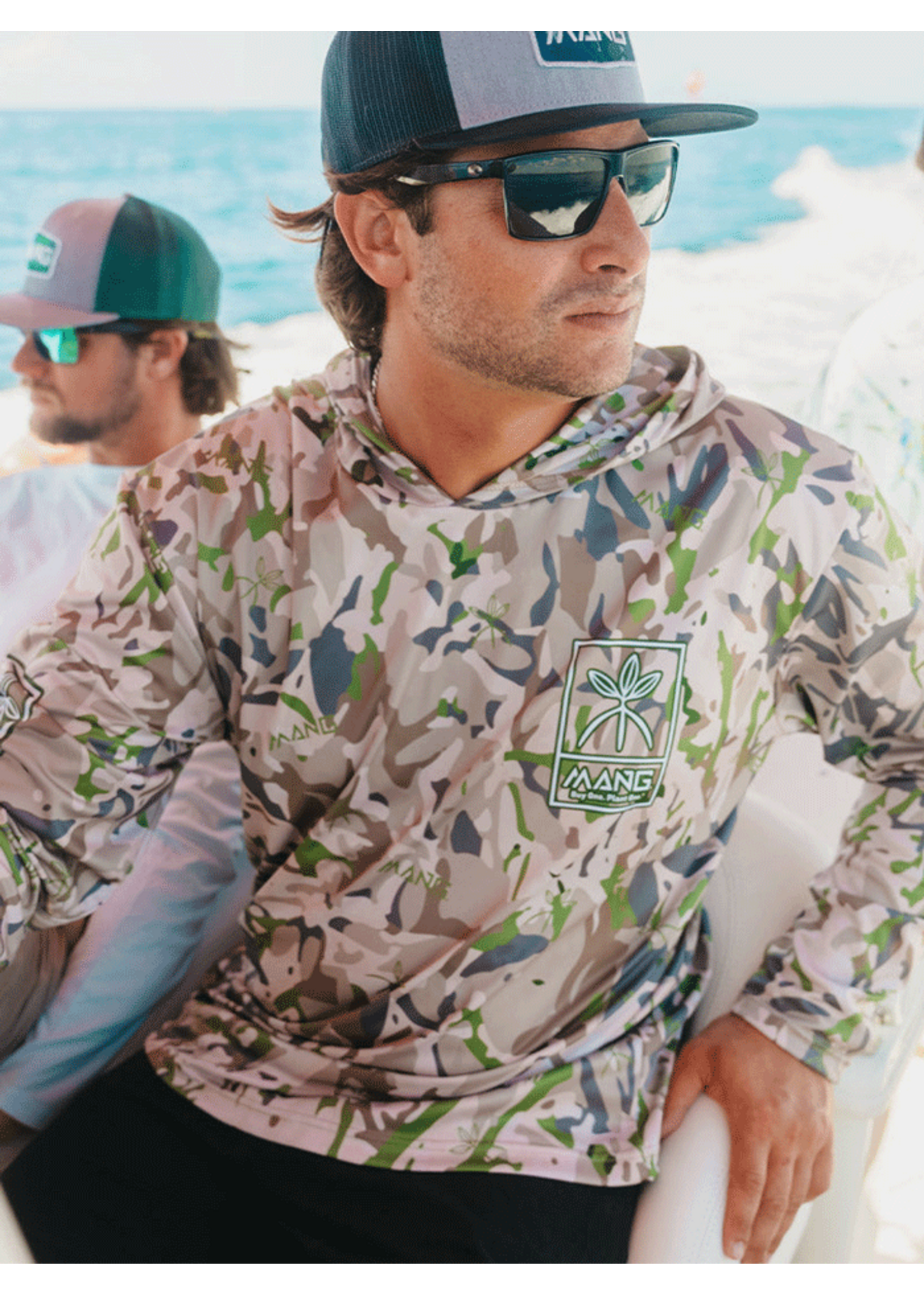 Mang Mang Men's Performance Hoodie ECO Tribute Leaf Slam