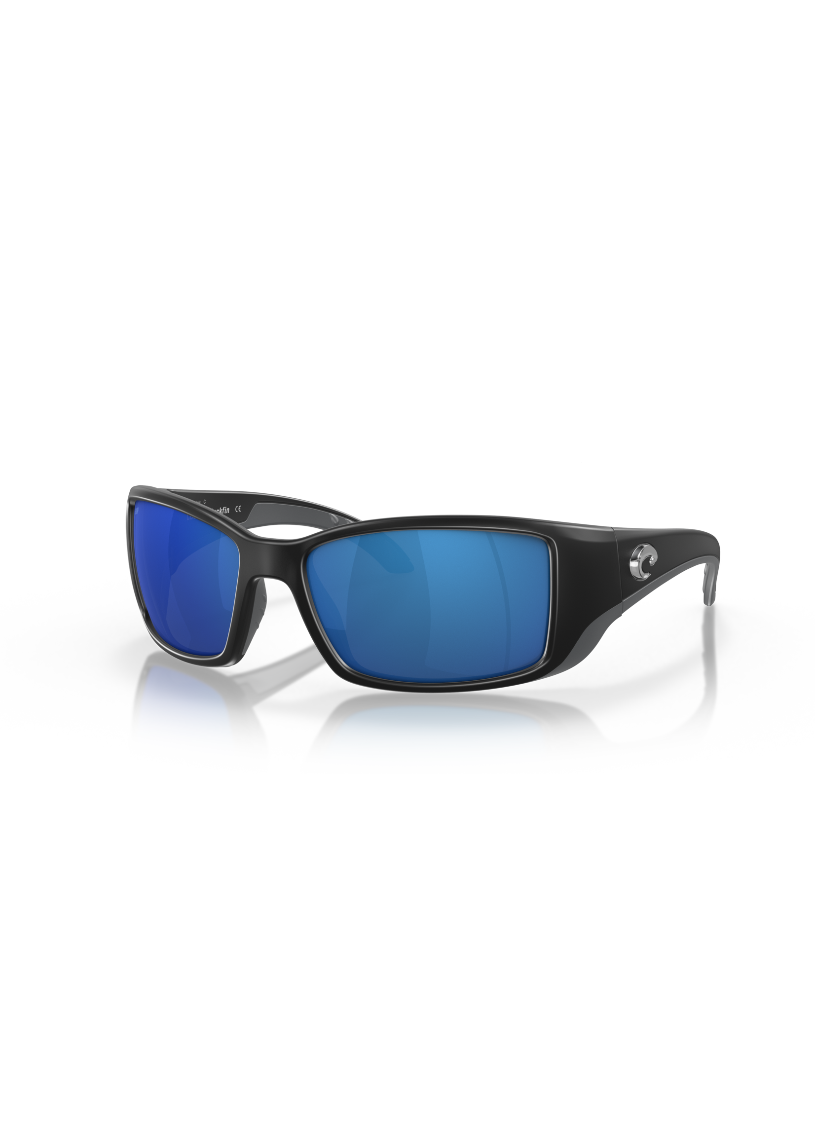 Costa Sunglasses Costa BlackFin Matte Black Blue Mirror Lens 580P