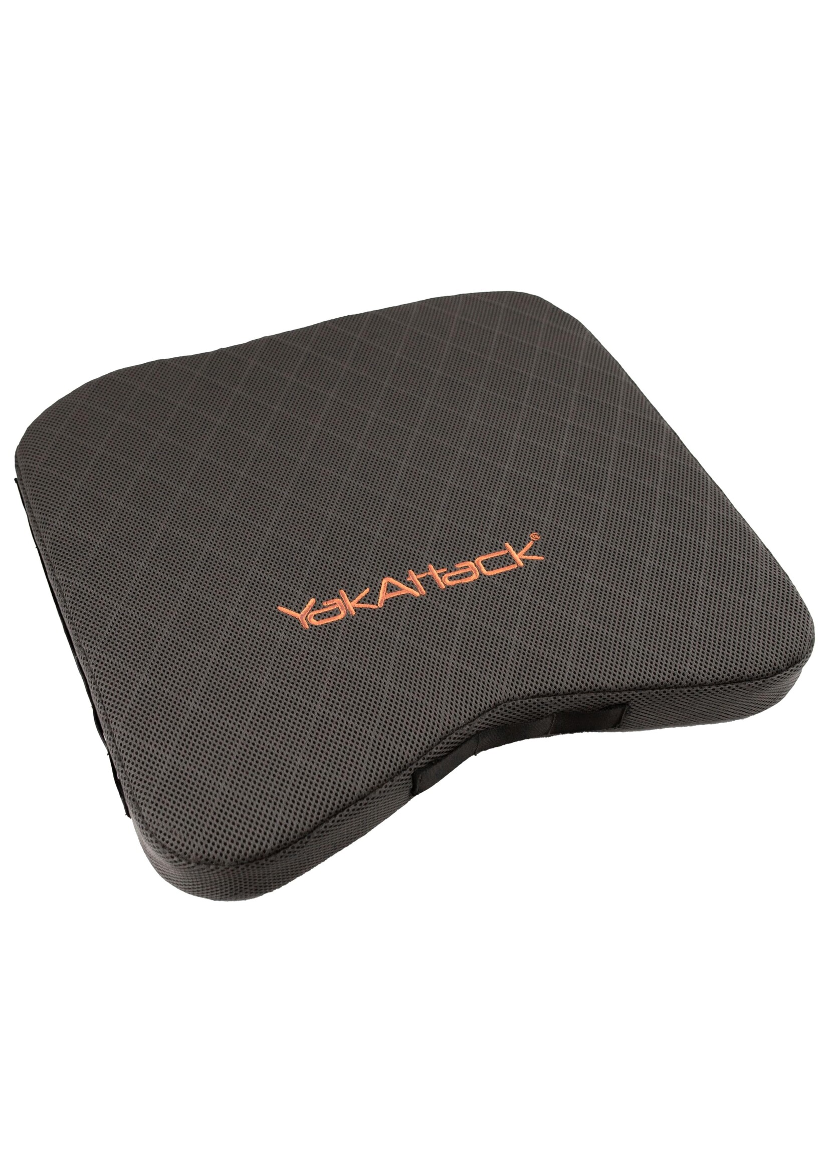 YakAttack LLC MultiFlex Seat Cushion, Includes Straps, Medium to Firm, Grey