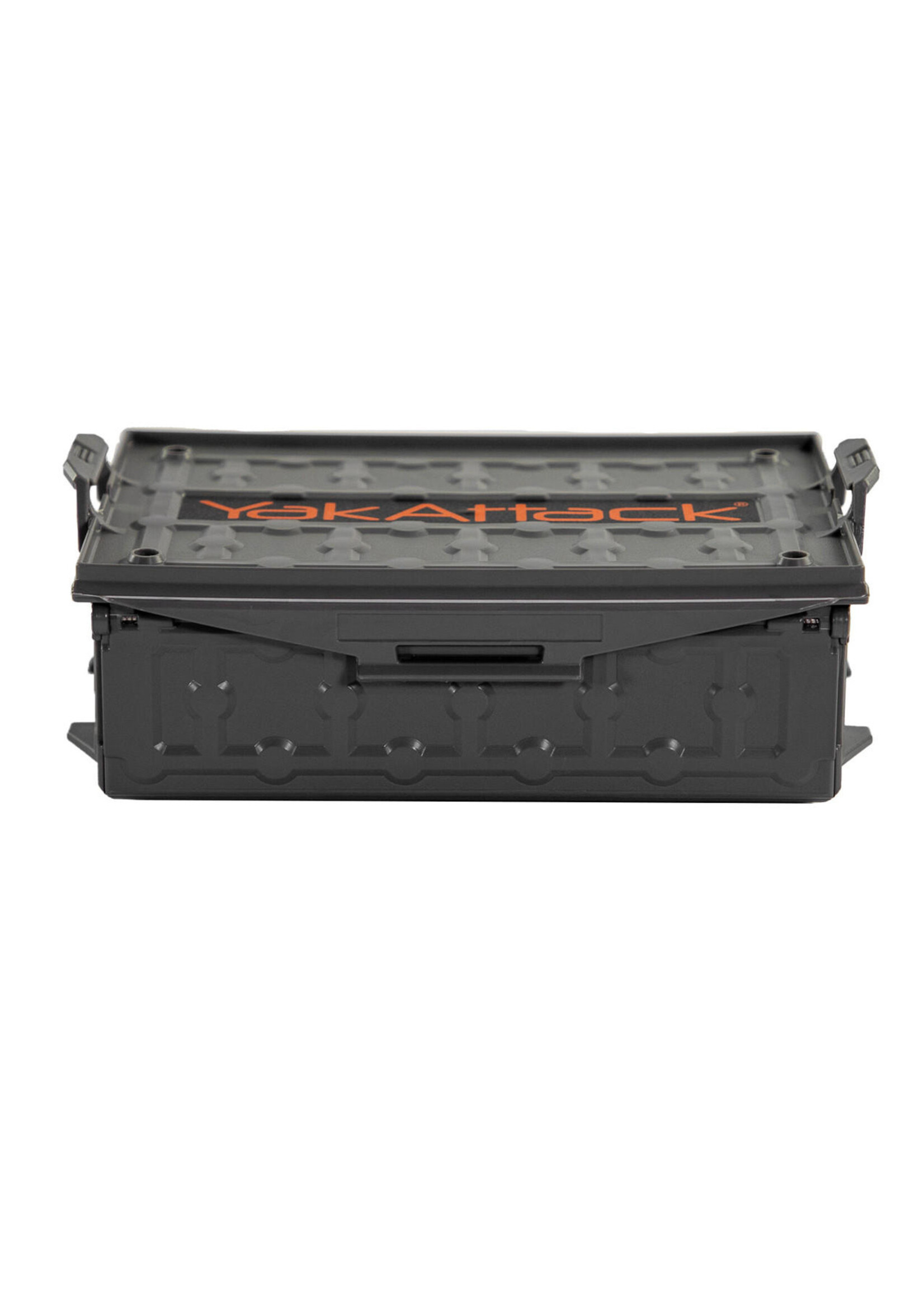 YakAttack LLC TracPak Stackable Storage Box Battleship Grey  SSO-1003-BG