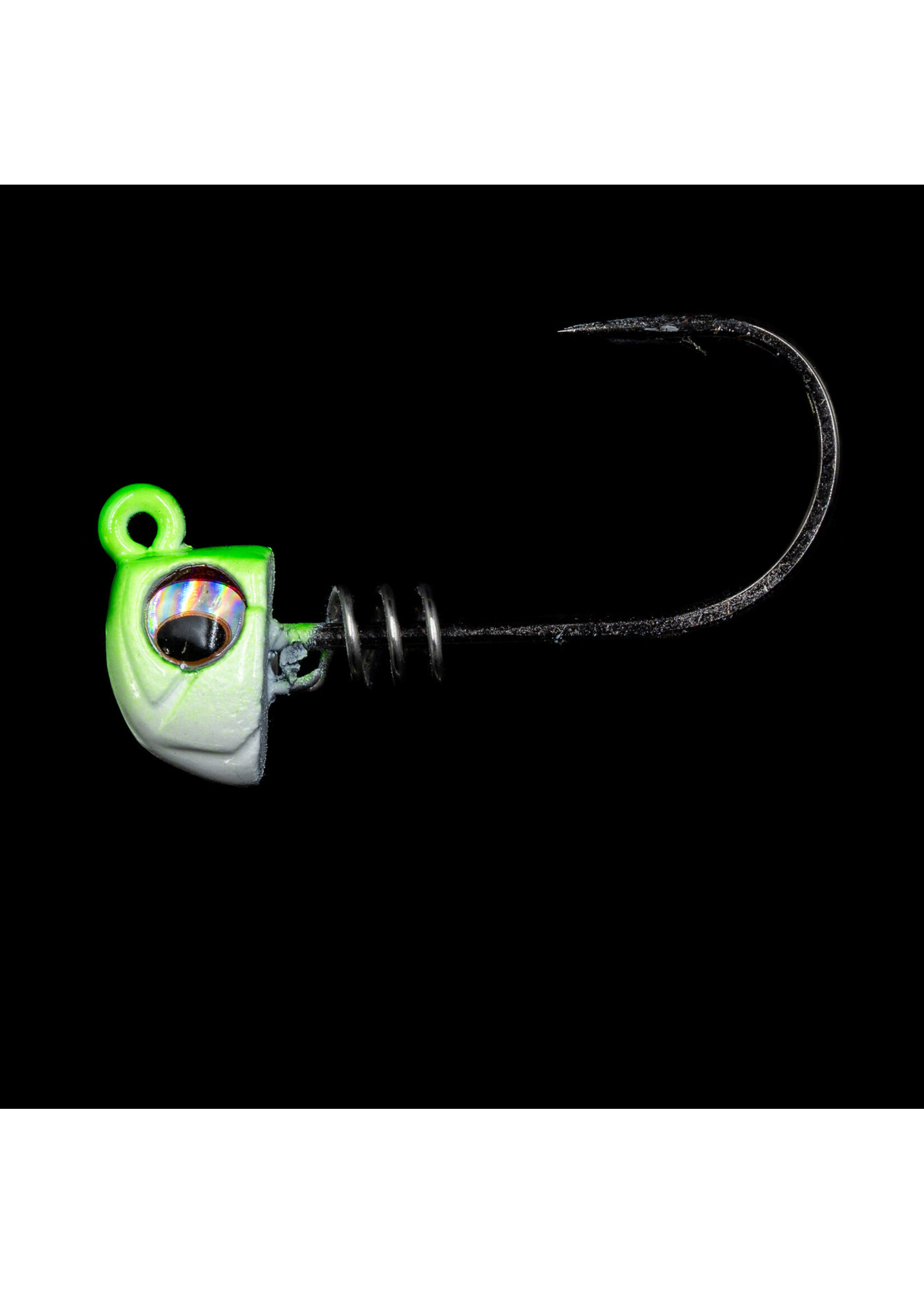 NLBN NLBN 3" Jig Head 1/4oz Limesider