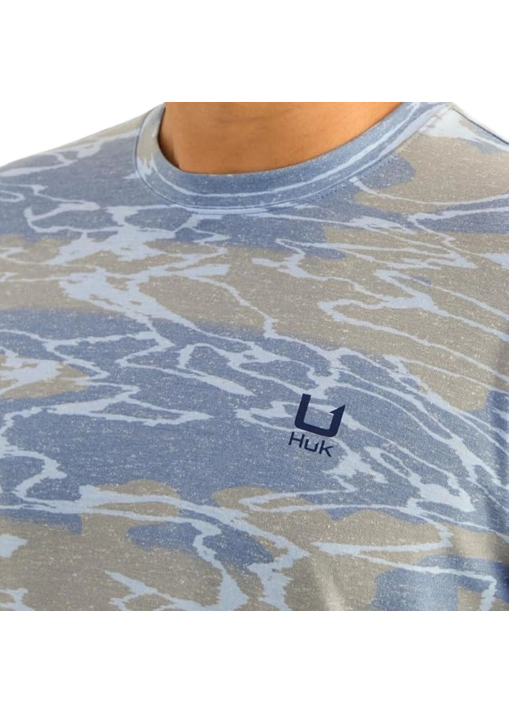 Huk HUK Pursuit Crew Performance LEEWARD KC PRINTED