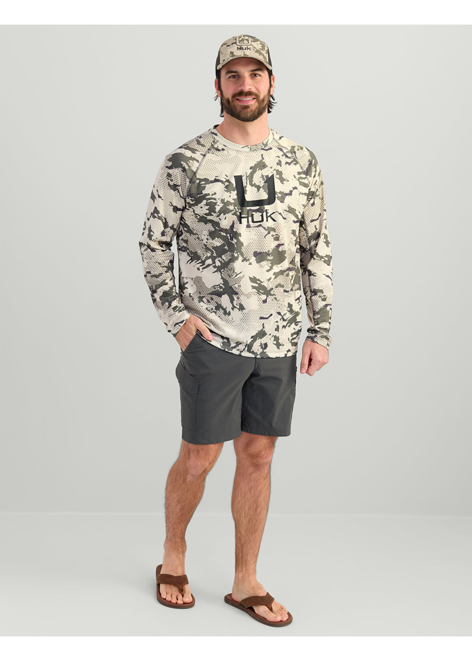 Huk HUK Icon Crew Performance - KC Printed