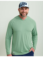 Huk HUK A1A Hoodie  Performance Fog Green