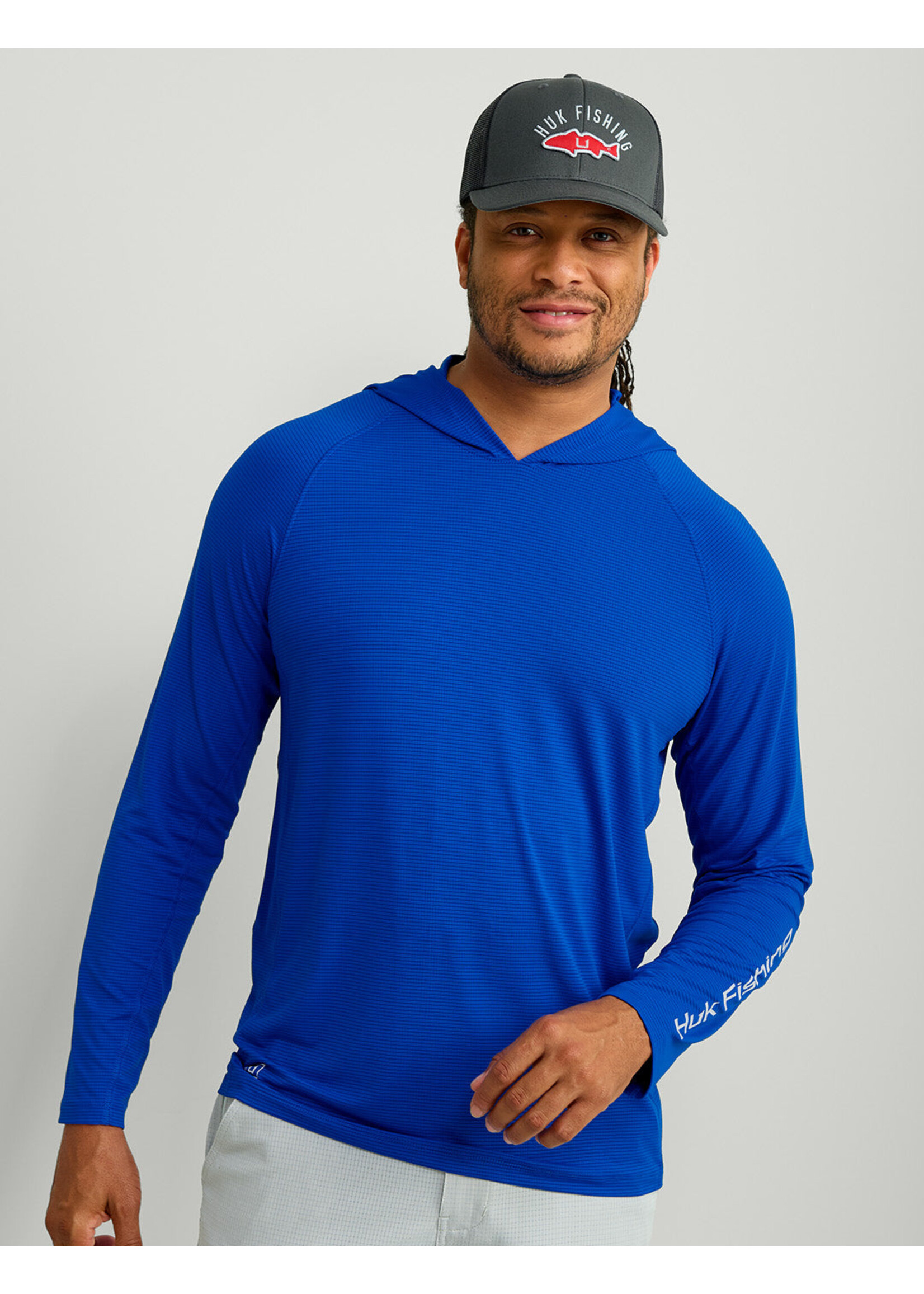 Huk HUK A1A Hoodie  Performance Ocean Blue