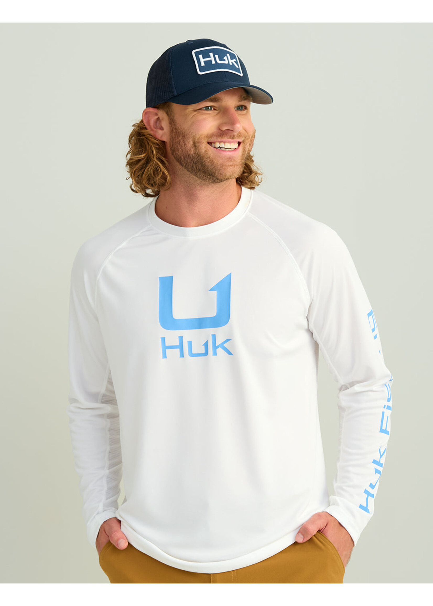 Huk HUK Icon Crew Performance -  White