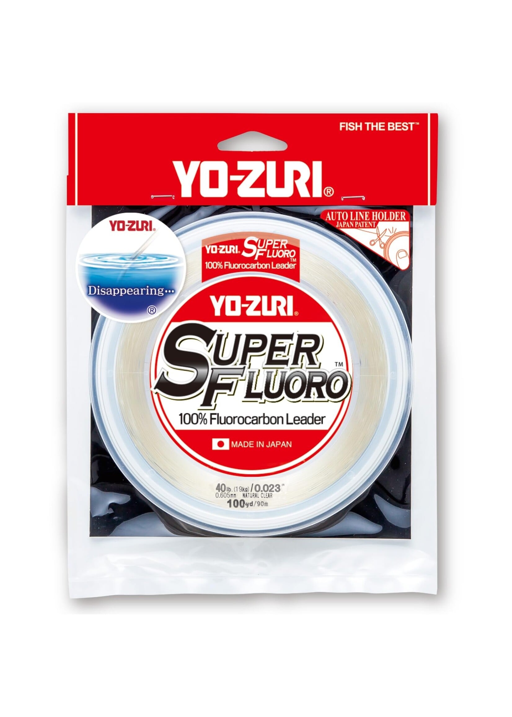 Yo-Zuri Yo-Zuri YZ SF 40LB NCL 100YD SuperFluoro 100YD 40LB