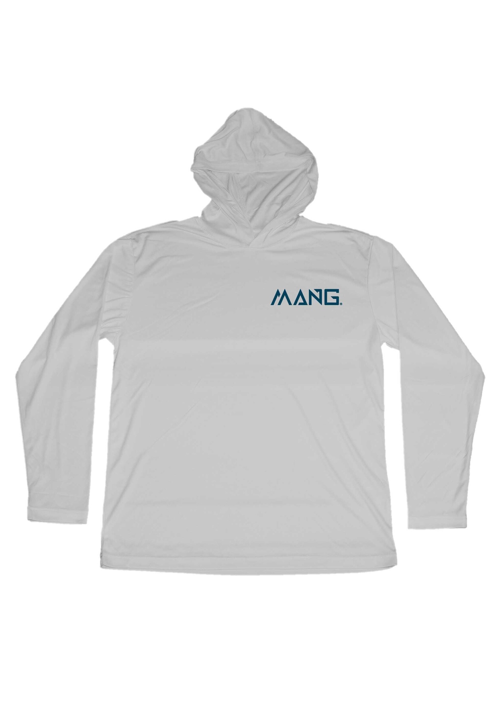 Mang Performance L/S Hoodie Tri-Leaf SLAM Pearl Gray