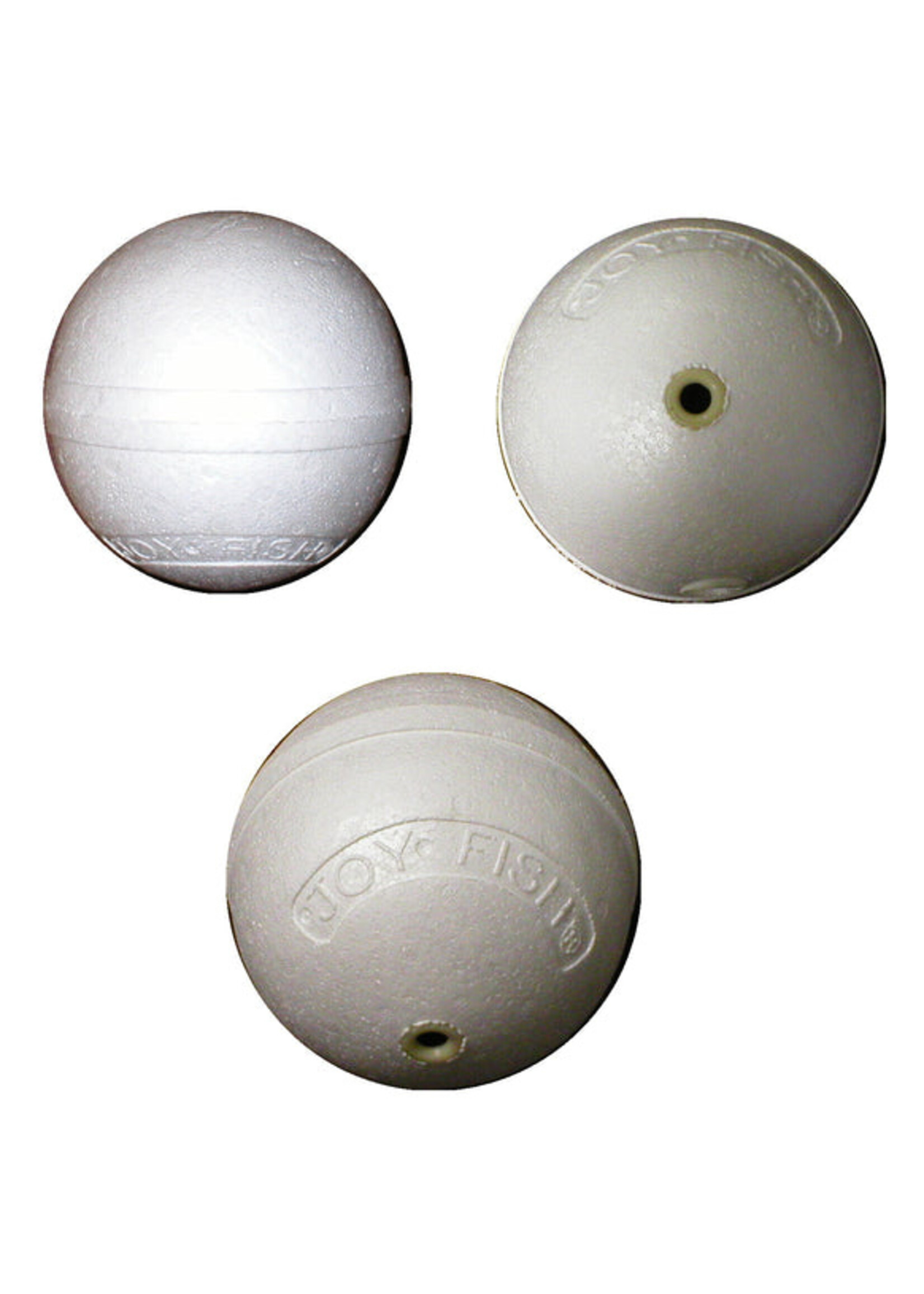 Lee Fisher Stryofoam Trap Float 6" Ball CB-6White