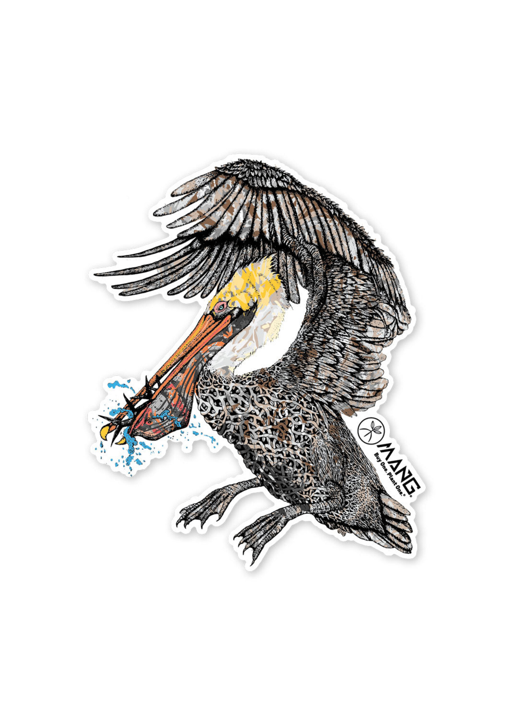 Mang Sticker Pelican MANG