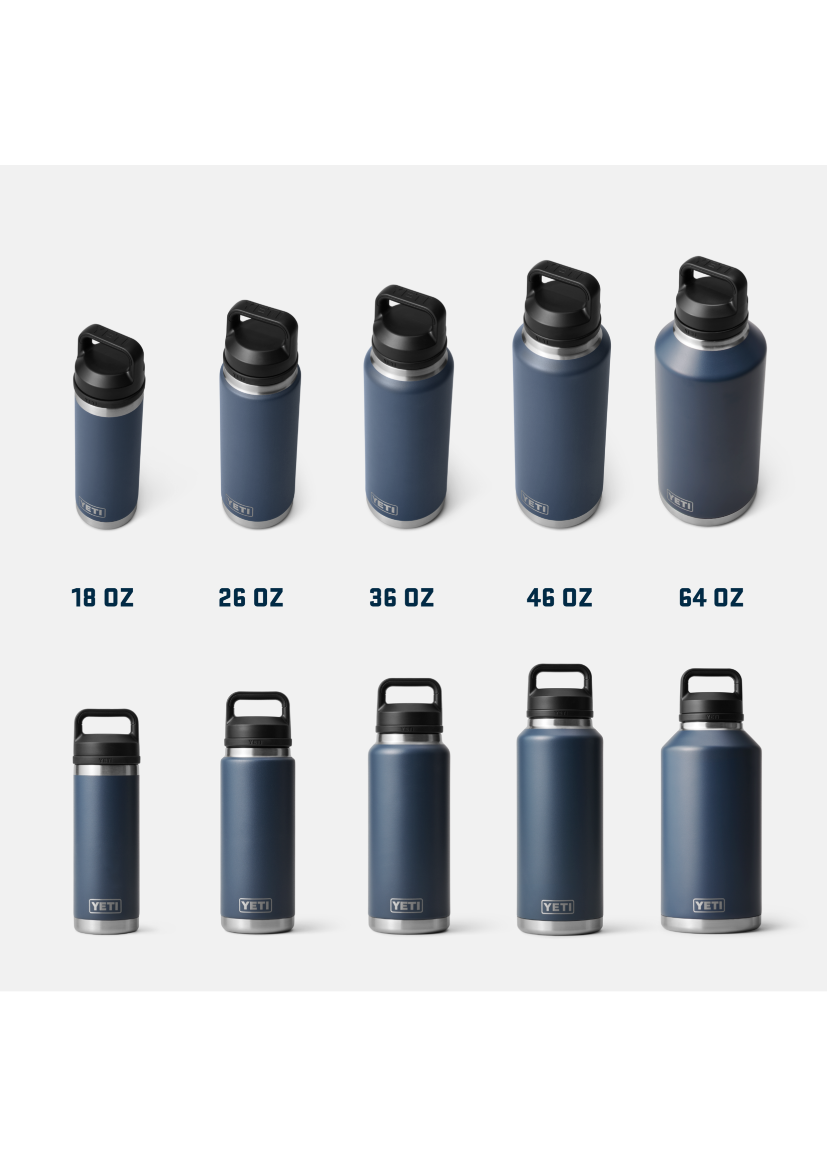 YETI Coolers RAMBLER 26 OZ STRAW BOTTLE NAVY