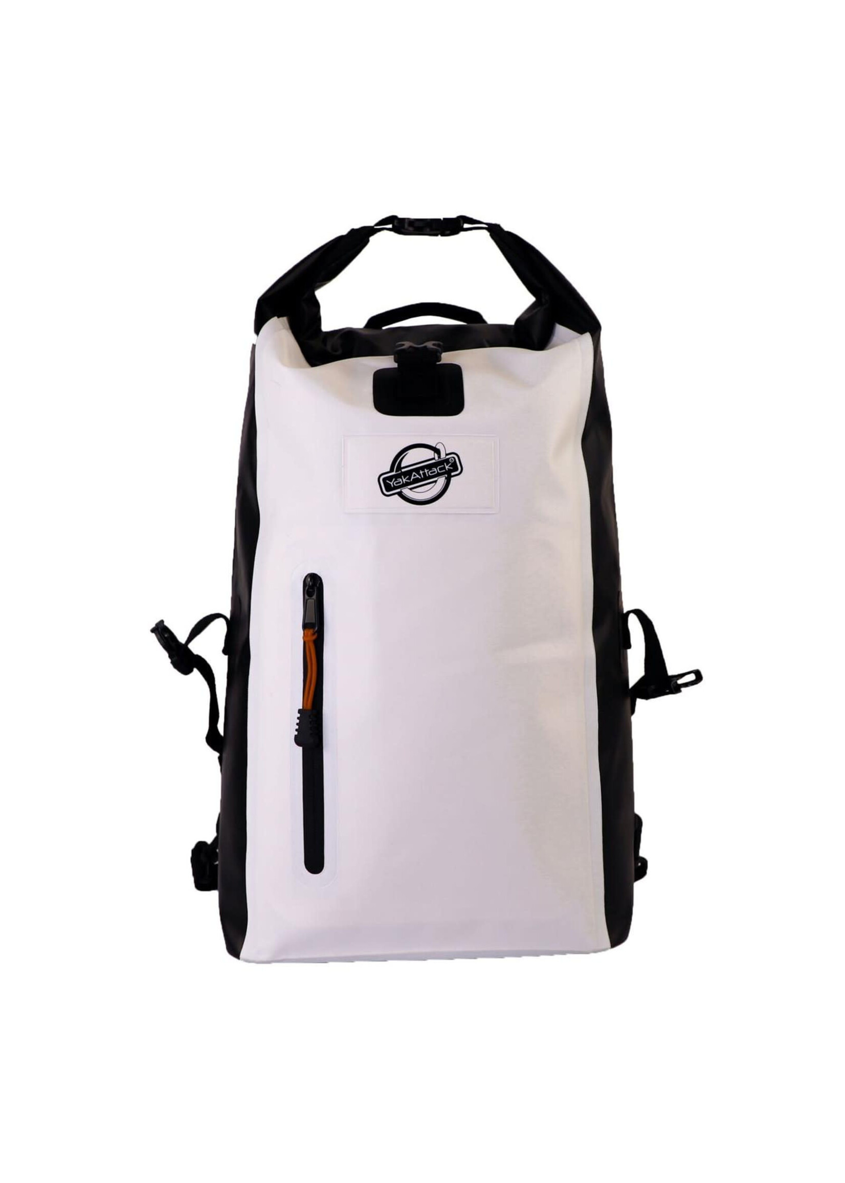 YakAttack LLC 20L Roll-top Drybag Backpack - White