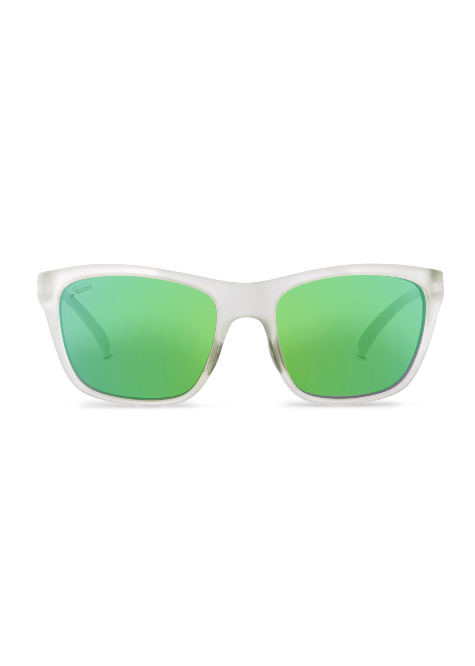 Hobie Eyewear WOODY SPORT SATIN BLACK FRAME / GREY POLARIZED PC LENS