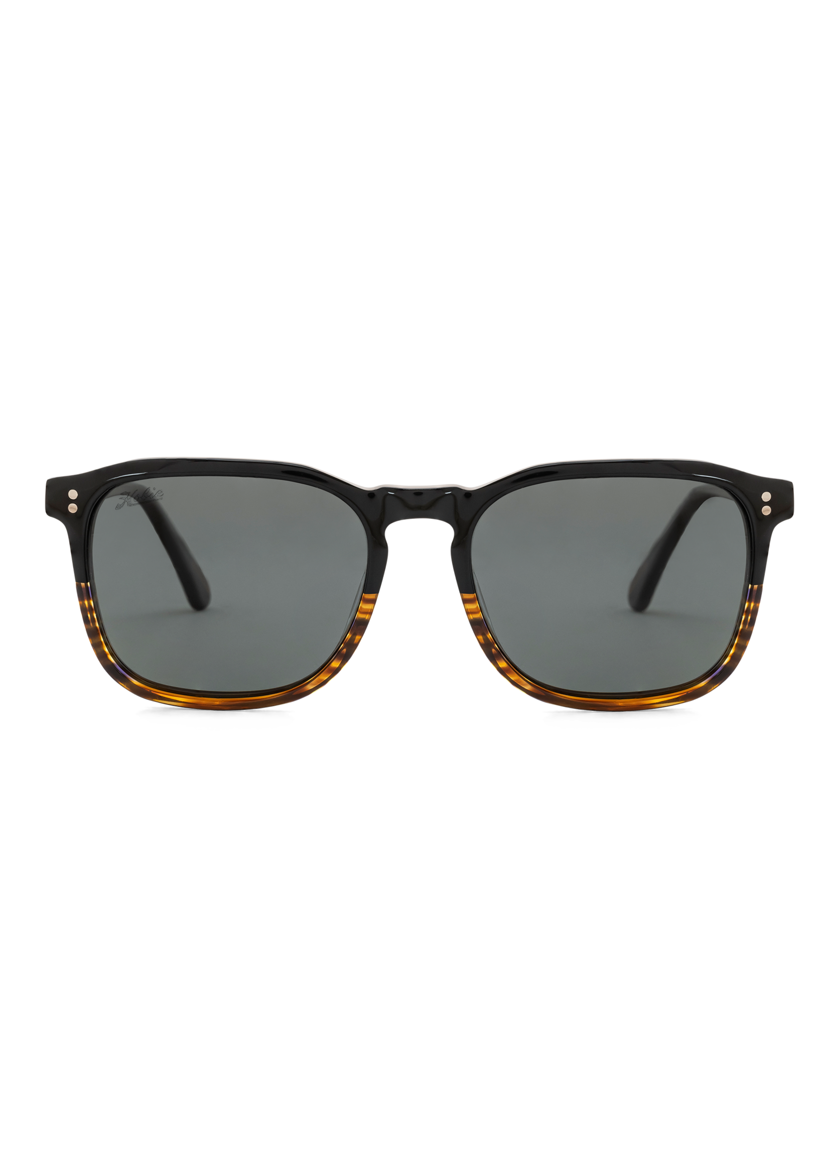 Hobie Eyewear CORTEZ SHINY BLACK FRAME / GREY POLARIZED PC LENS