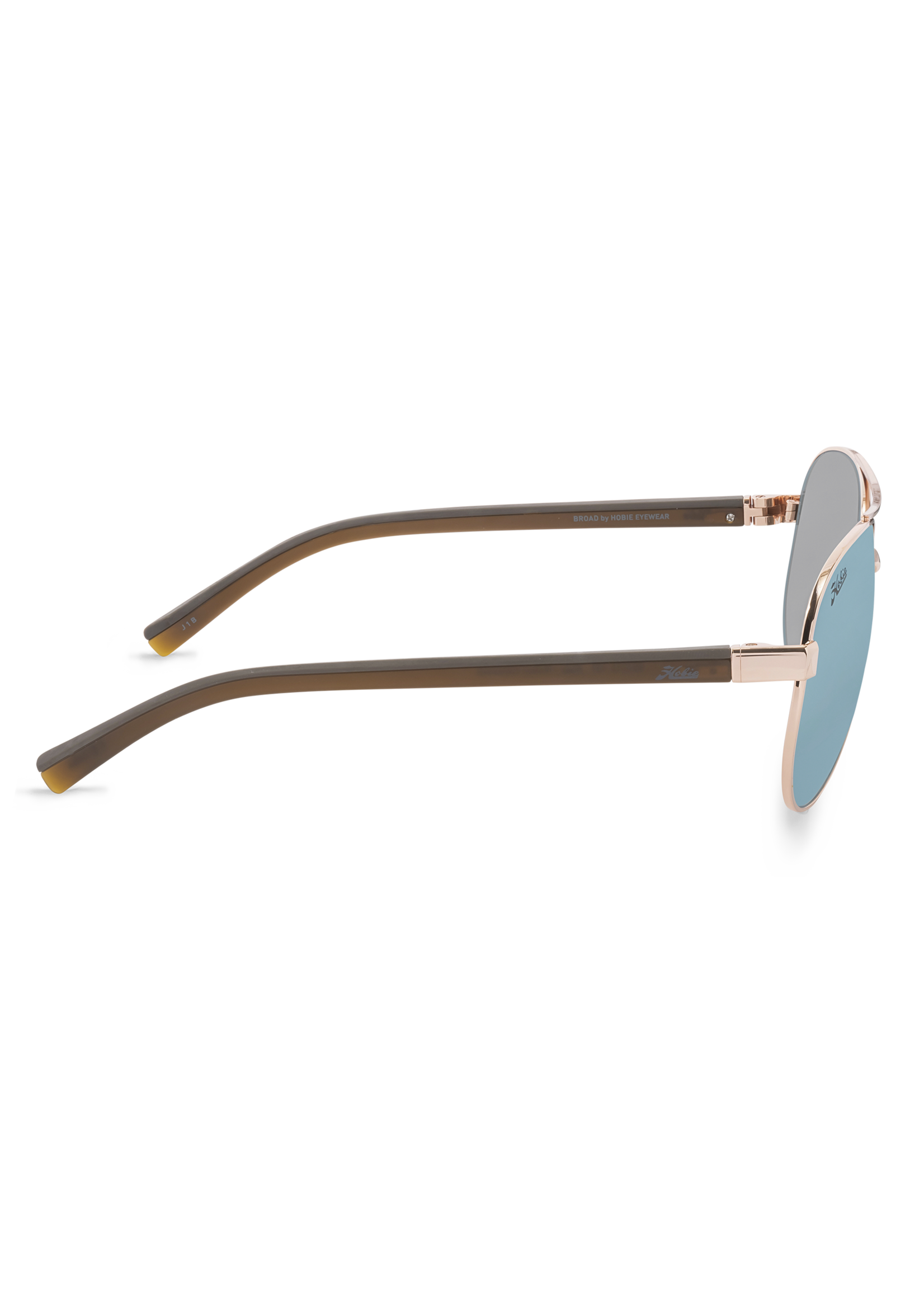 Hobie Eyewear BROAD SHINY GUNMETAL FRAME / GREY POLARIZED PC LENS