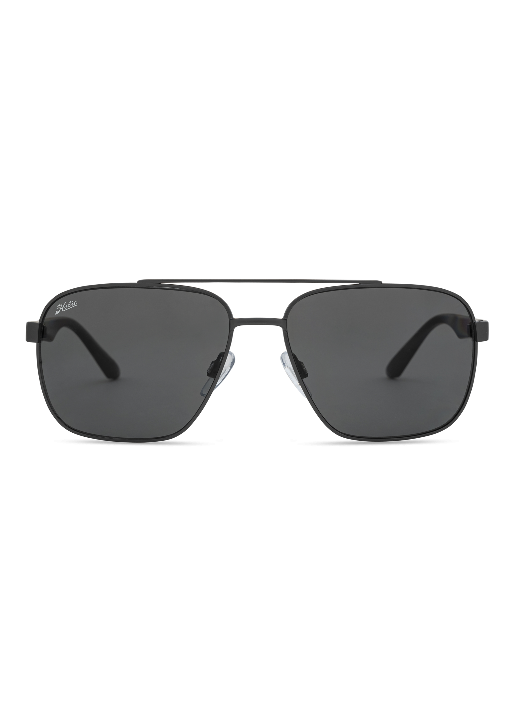 Hobie Eyewear COMMANDER SATIN GUNMETAL FRAME / GREY POLARIZED PC LENS