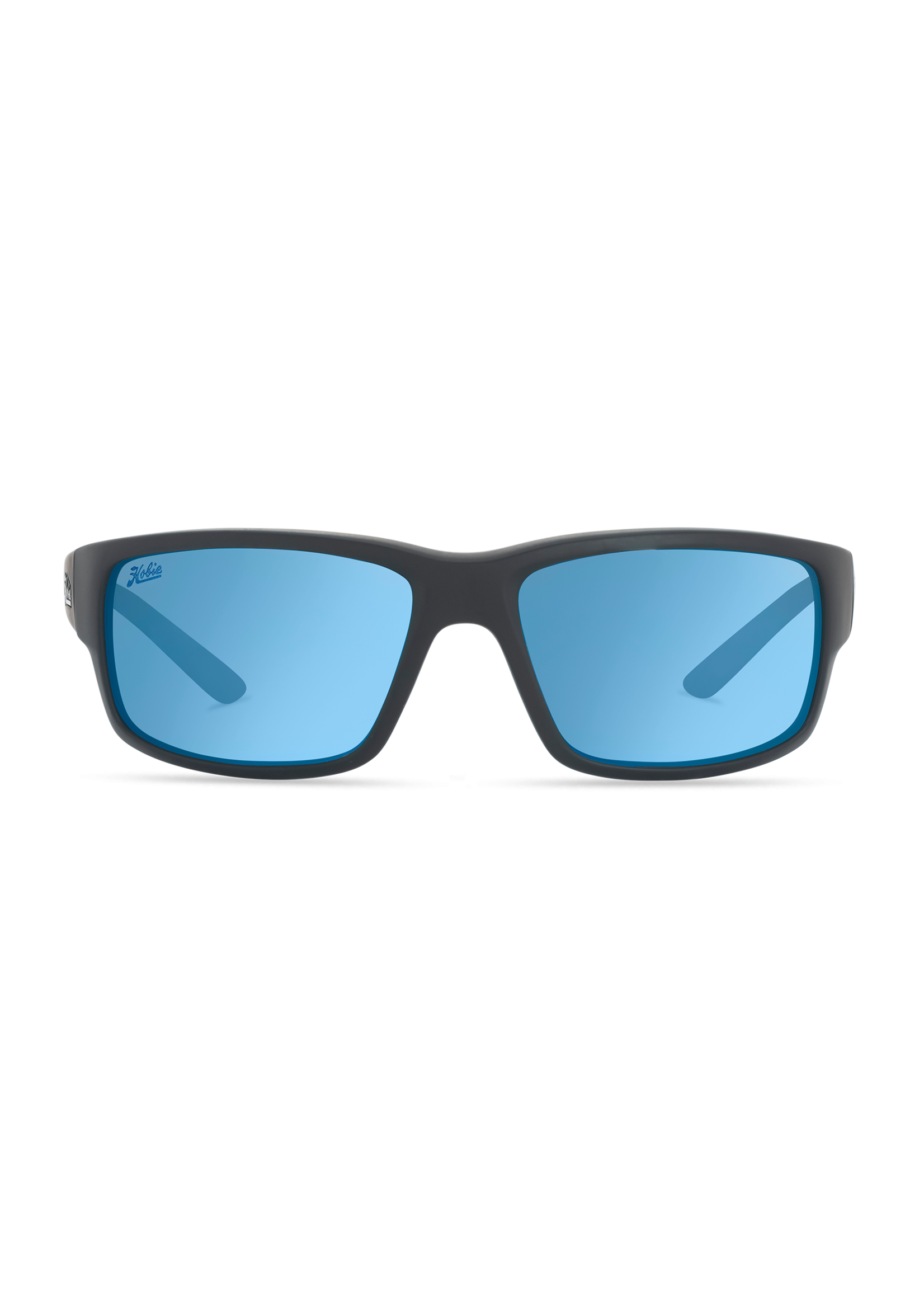 Hobie Cat SNOOK FLOAT SATIN BLACK FRAME / GREY W/ COBALT MIRROR POLARIZED NYLON LENS