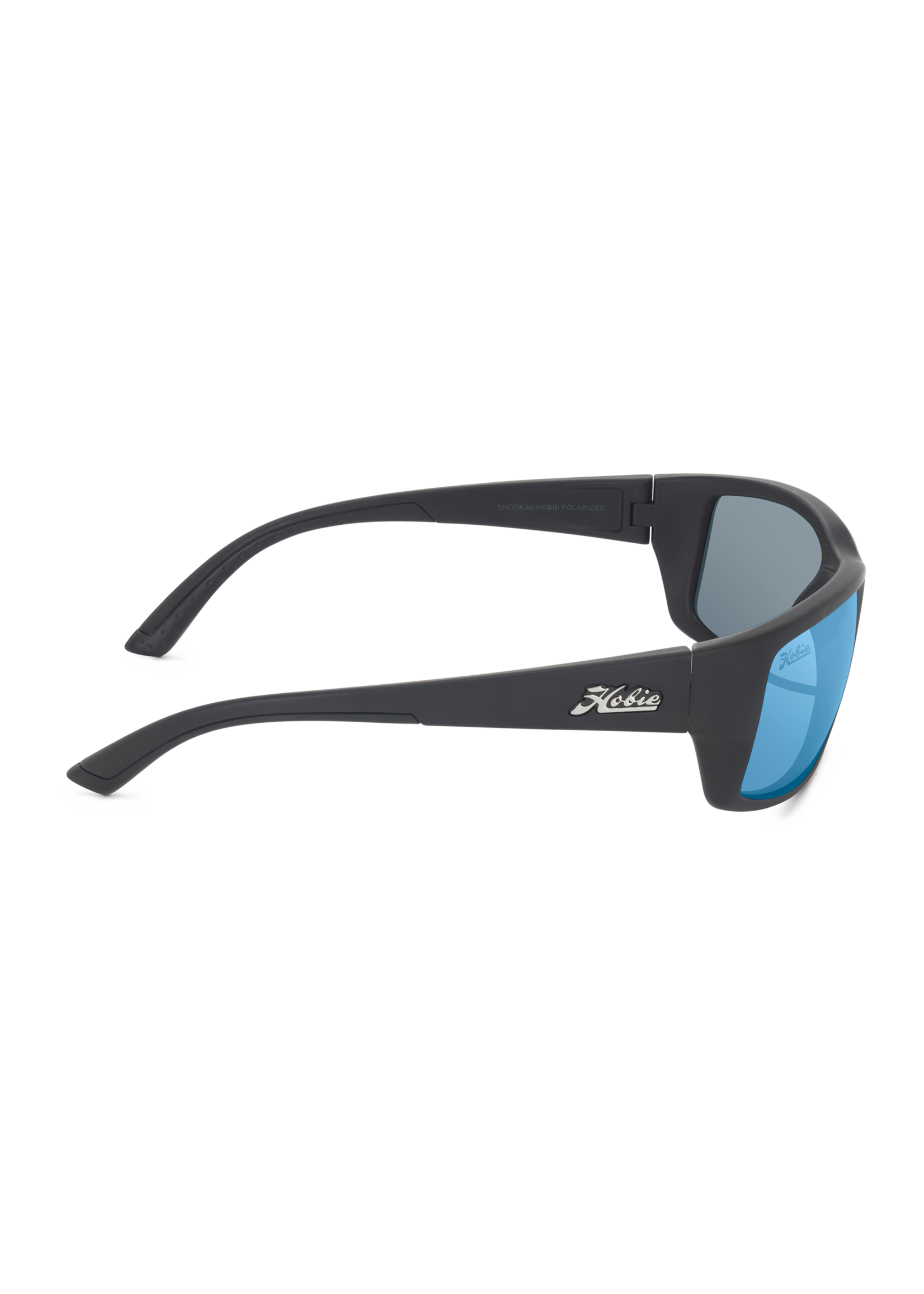 Hobie Cat SNOOK FLOAT SATIN BLACK FRAME / GREY W/ COBALT MIRROR POLARIZED NYLON LENS
