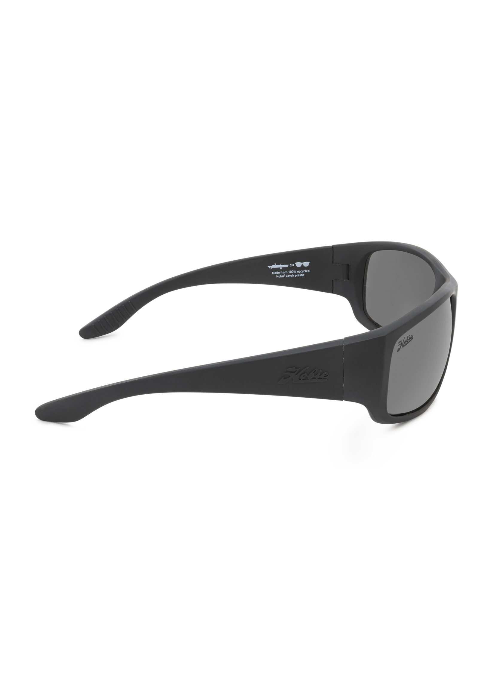 Hobie Eyewear Hull Float : Black Satin Frame / Copper w/ Sea Green Mirror  Polarized / Bio-Nylon Lense