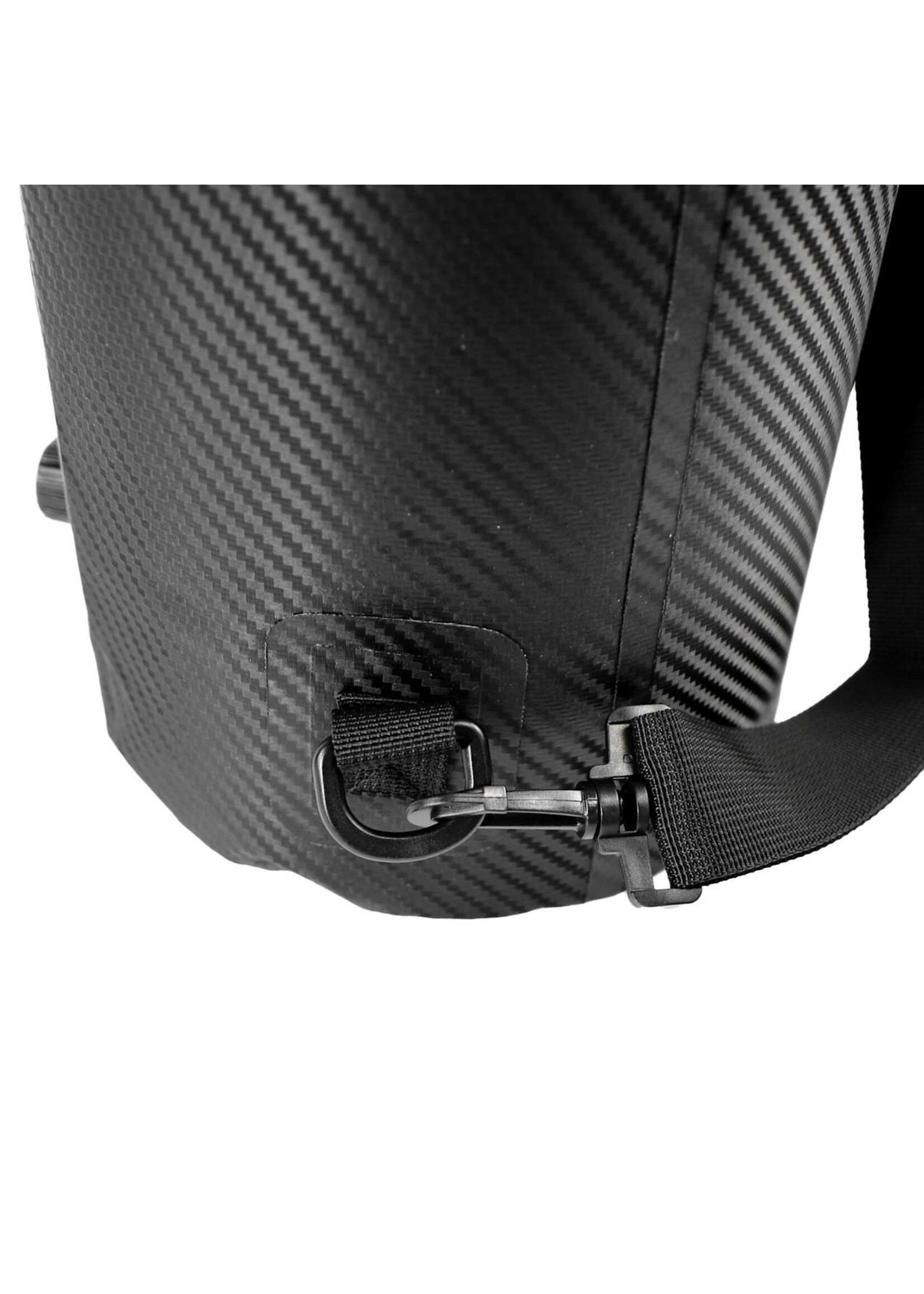 YakAttack LLC 10L Roll-Top Drybag w/ Air Valve Black Carbon