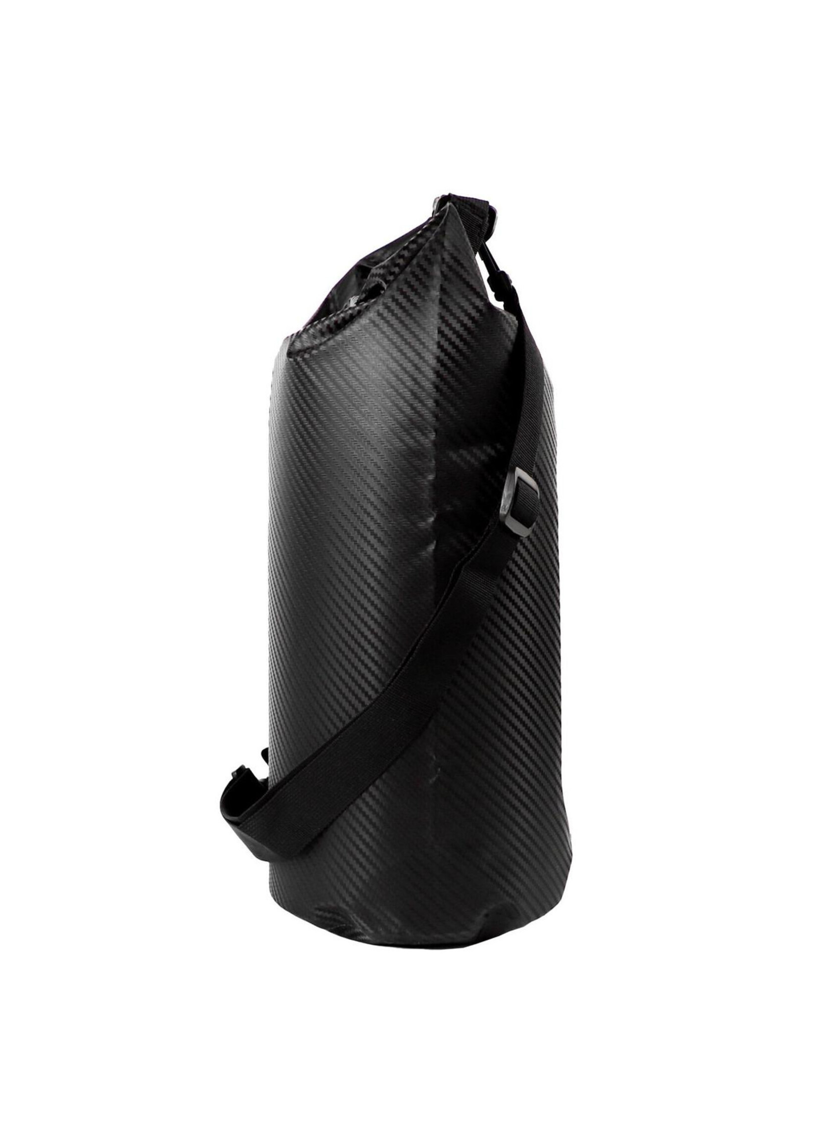 YakAttack LLC 10L Roll-Top Drybag w/ Air Valve Black Carbon