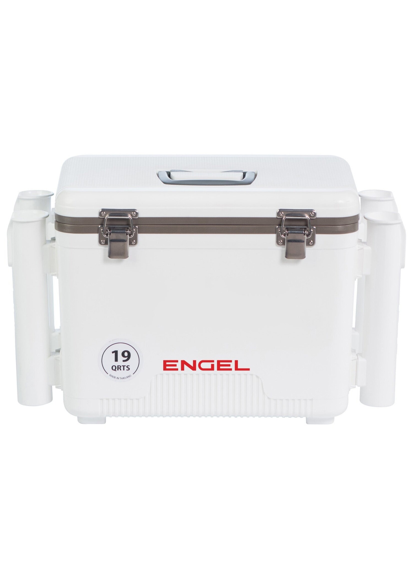 Engel Engel 19qt DryBox/Cooler w/ Rod Holders - White