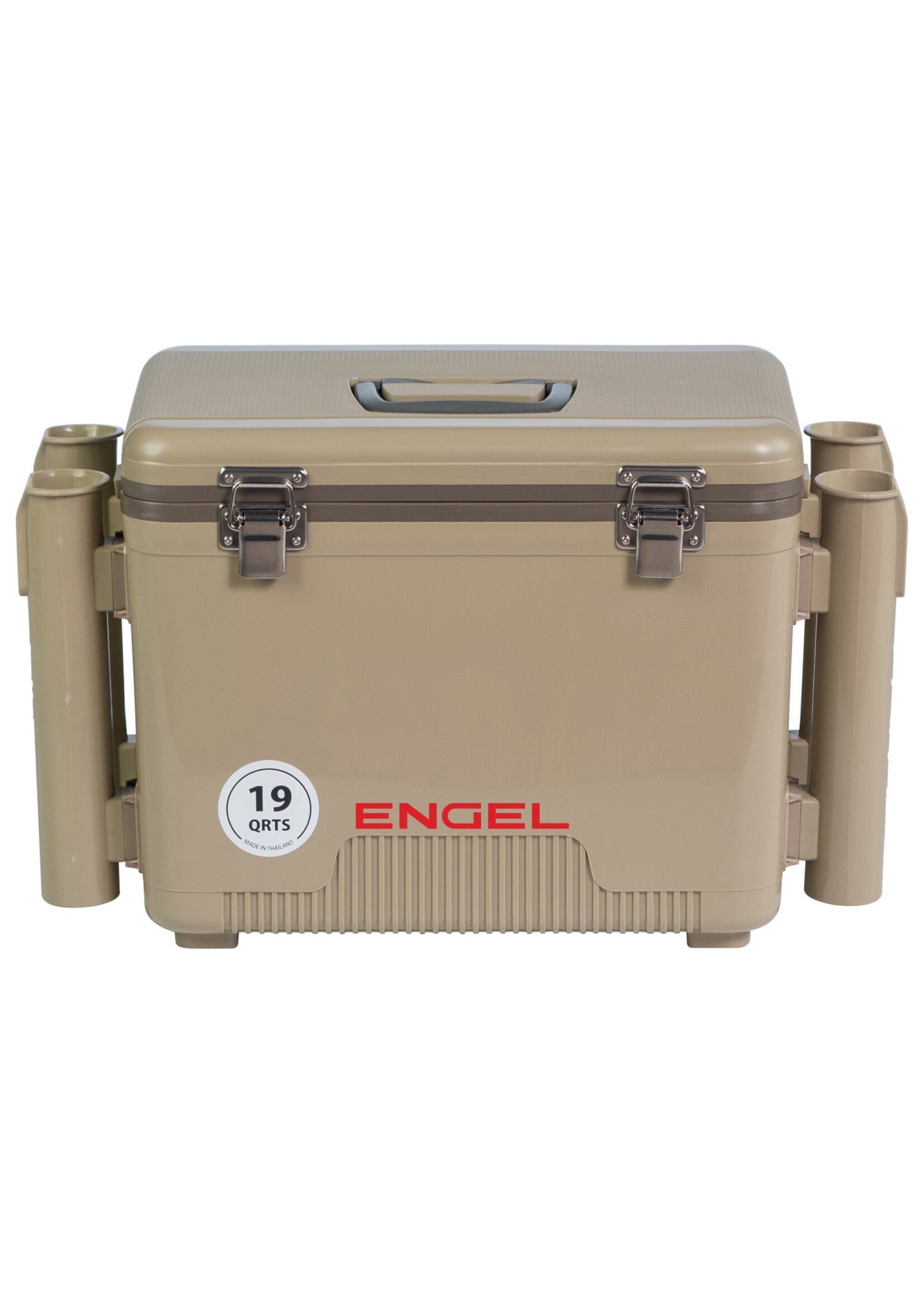 Engel Engel 19qt DryBox/Cooler w/ Rod Holders - White