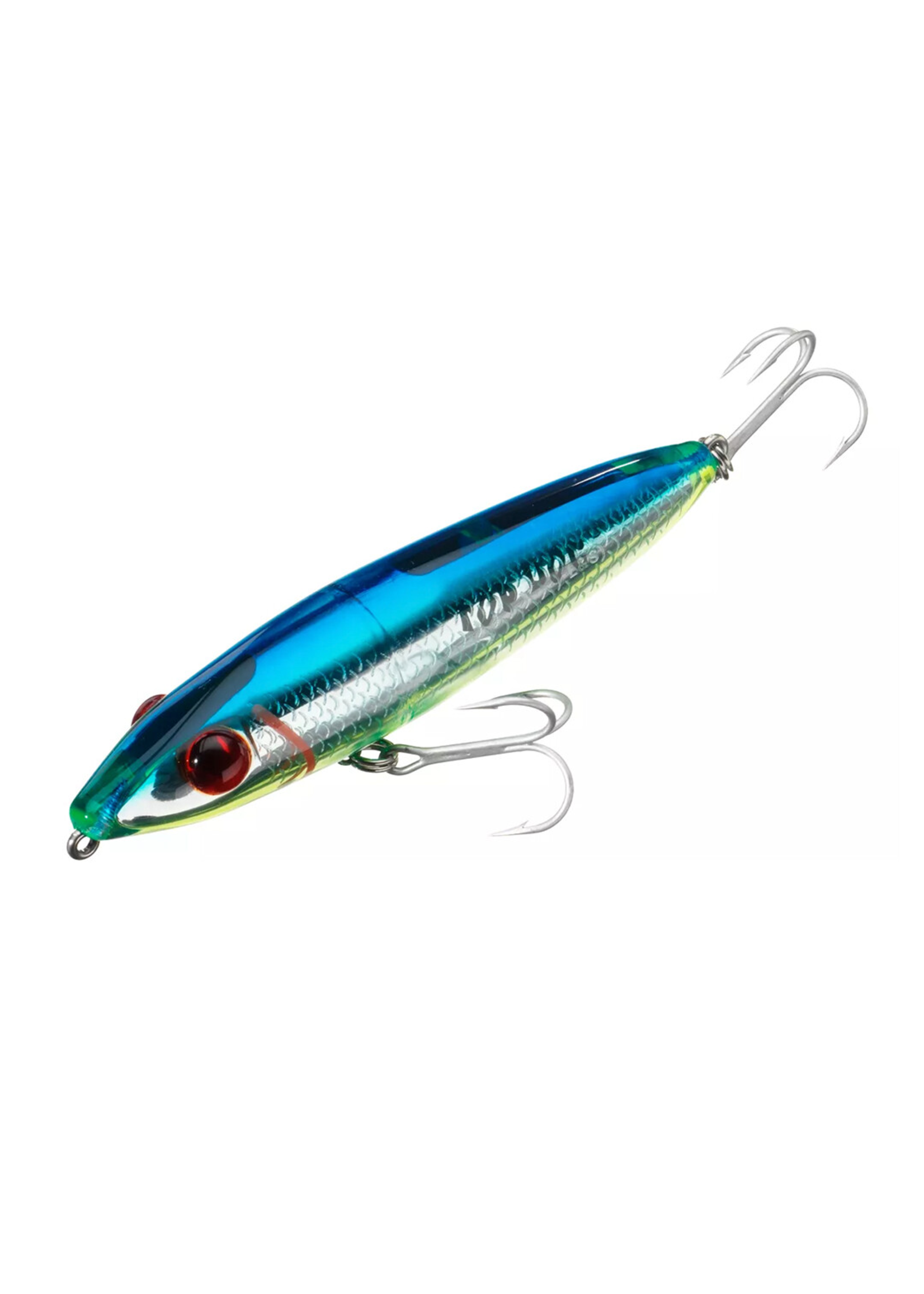 MirrOlure Mirrolure 94MR TOP DOG Float Red/Wht/Sil