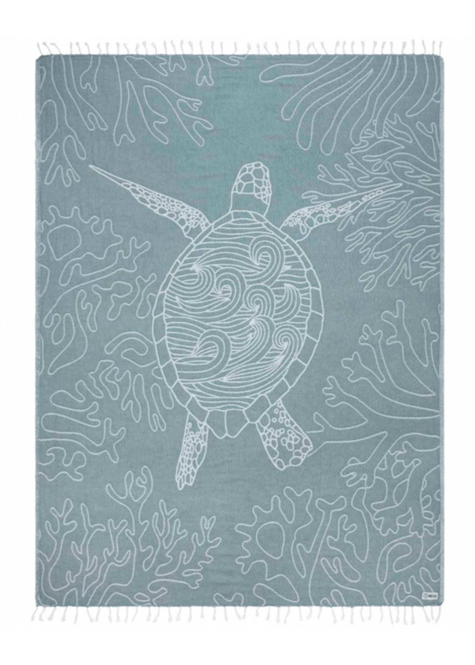 Sand Cloud Sand Cloud LG SEA TURTLE REEF  DEEP OCEAN - LARGE DEEP OCEAN