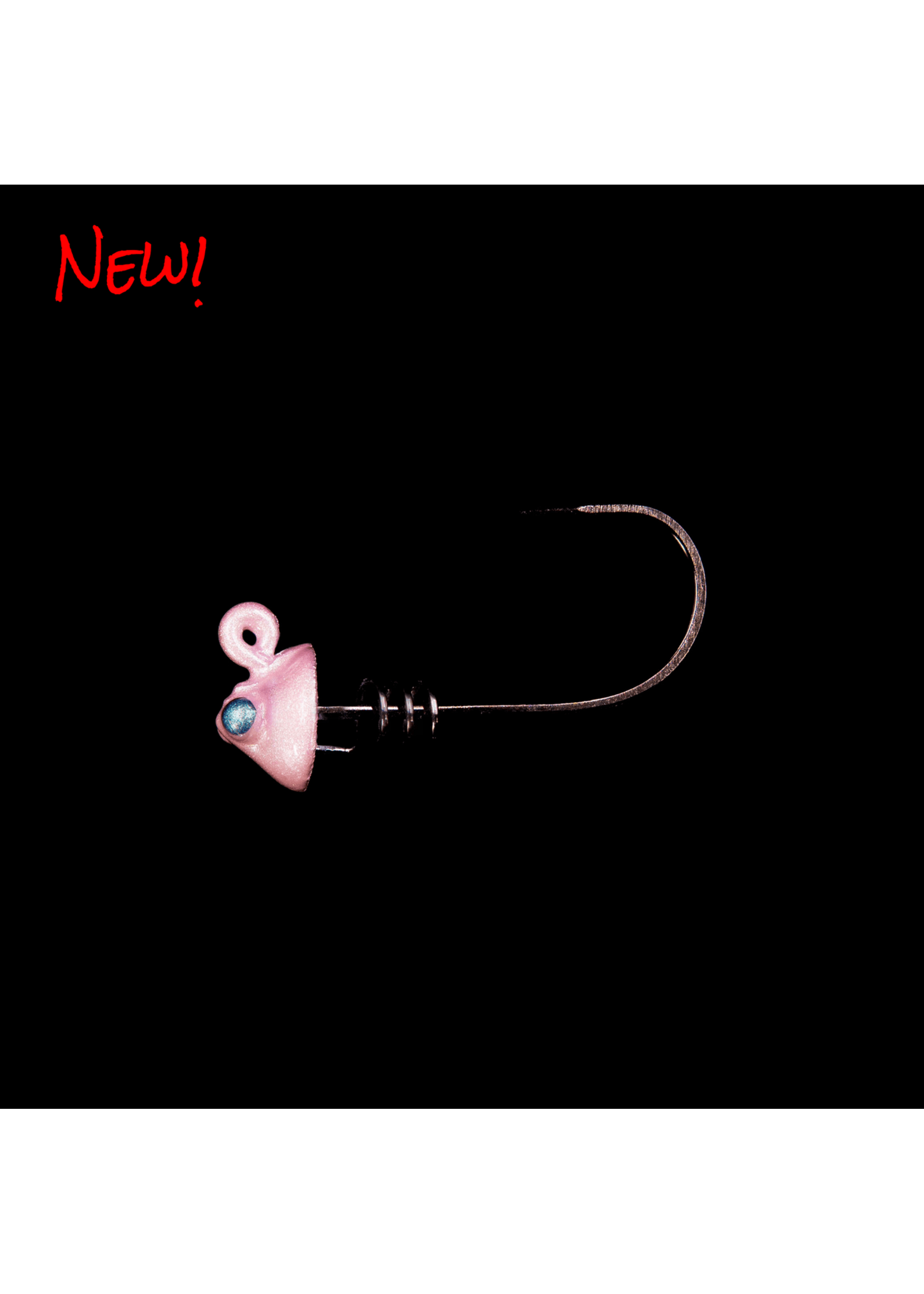 NLBN NLBN 3'' Shrimp Jig Head 1/4  NDOP
