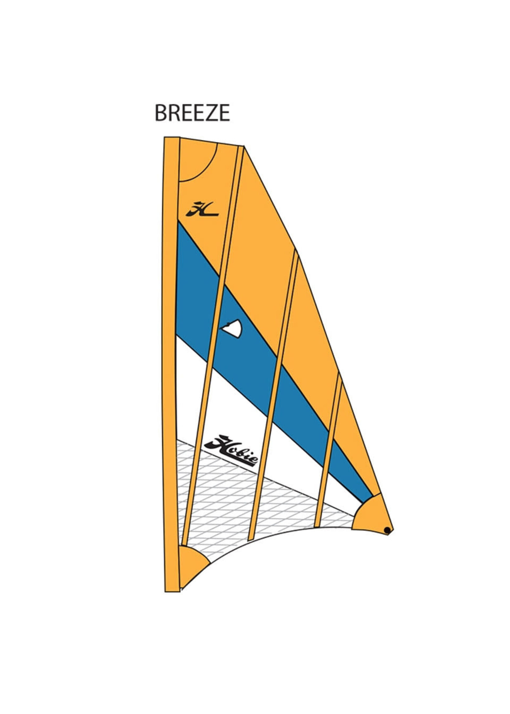Hobie Cat SAIL ADV V2 TURQ/PAPAYA/WHT (B