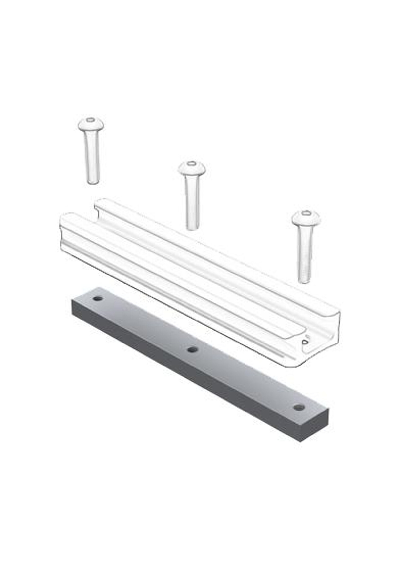 YakAttack LLC FULLBACK™ BACKING PLATE FOR GT90, GTTL90, 4"