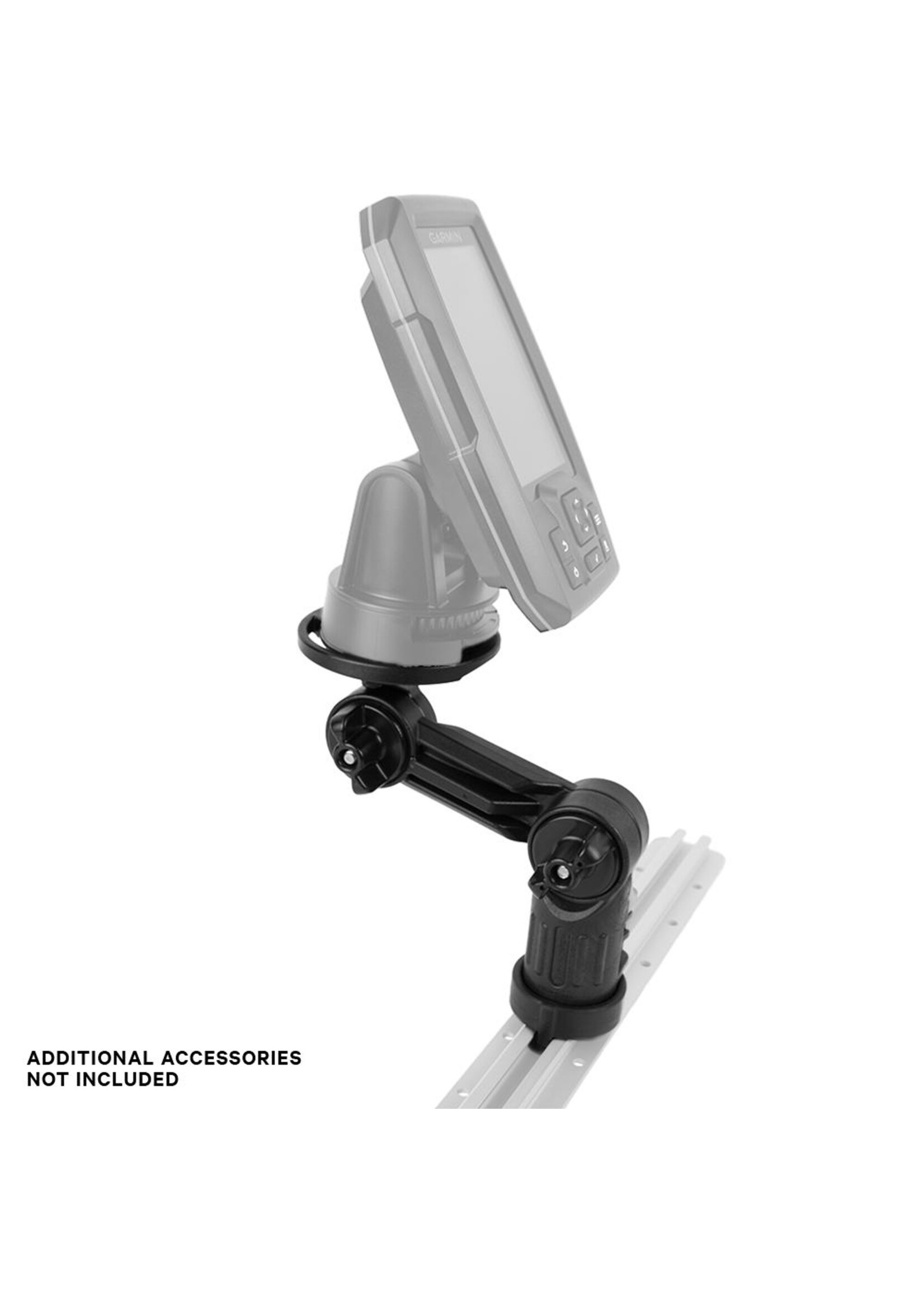 YakAttack LLC YakAttack Round Plate Fish Finder Mount W/ LockNLoad Mount System