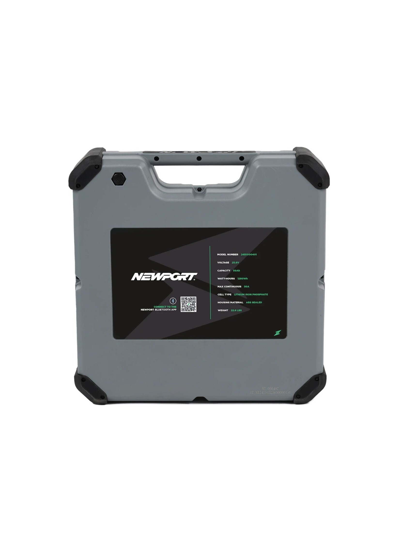 NEWPORT Vessels NEWPORT 24V 50Ah  LoPRO LifePO4 Battery
