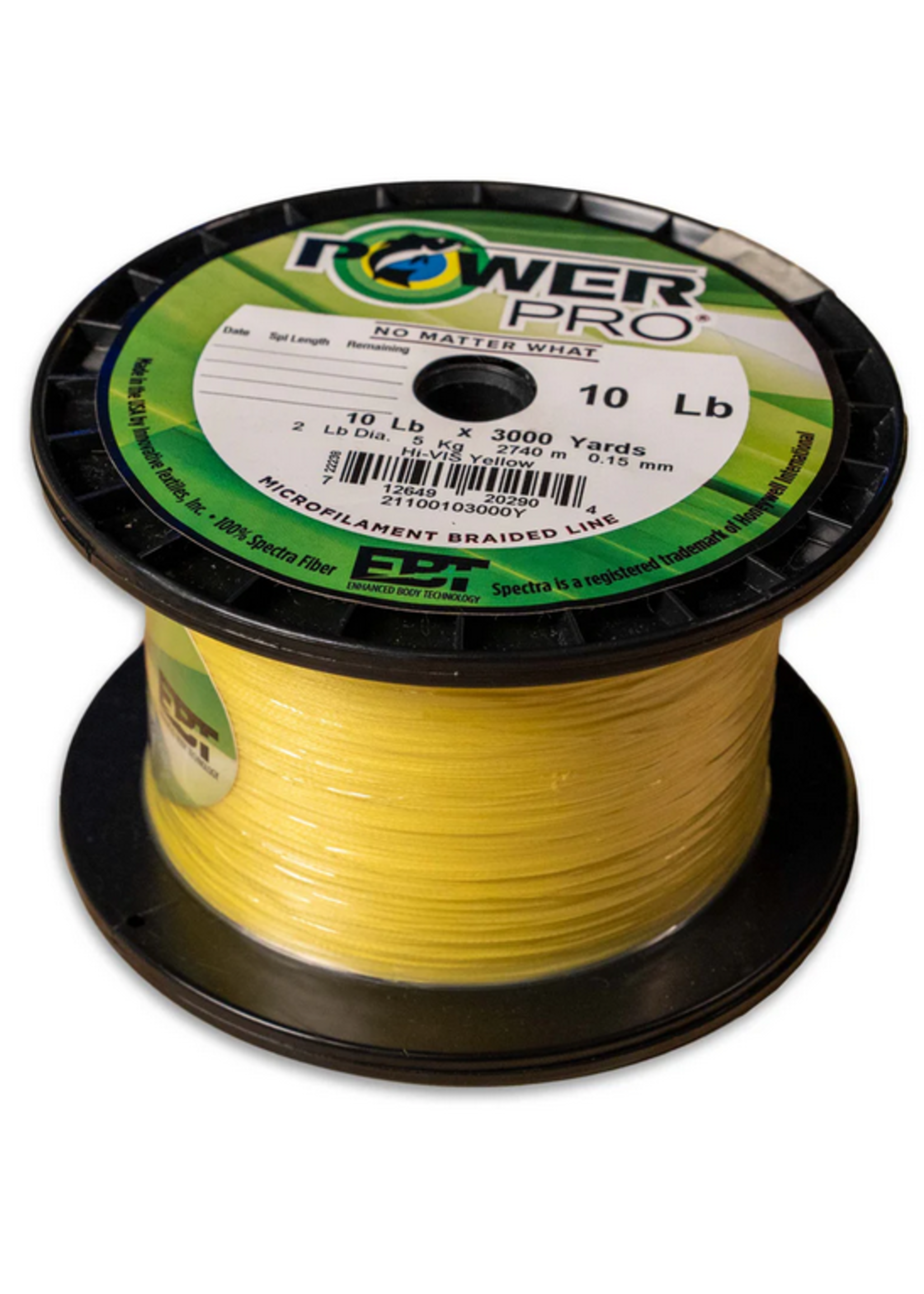 Power Pro PowerPro10lb 3000yd Yellow