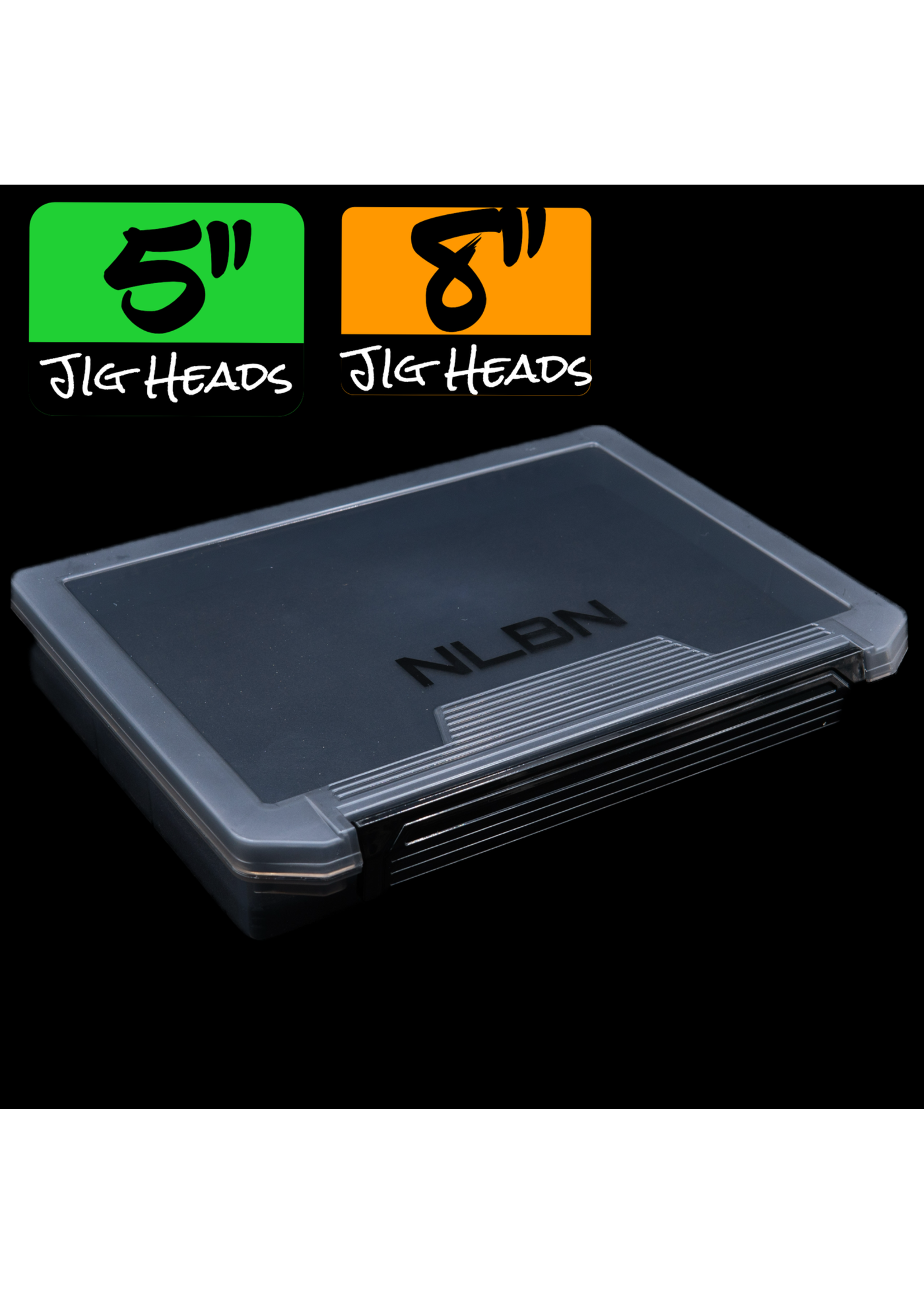 NLBN NLBN 5"-8" Jig Head Box Quicksand