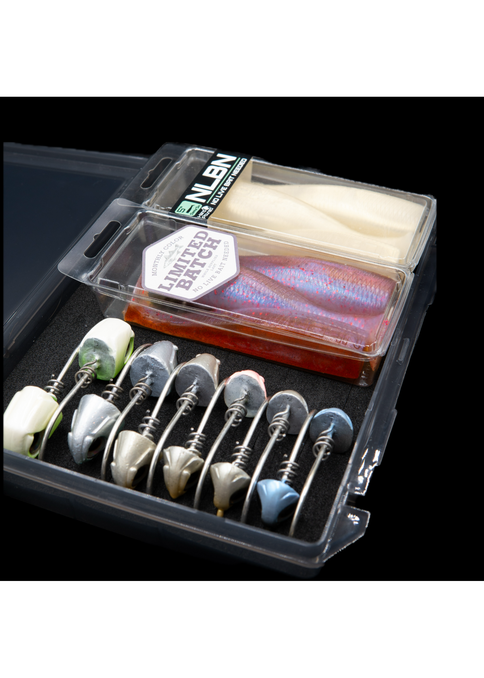 NLBN NLBN 5"-8" Jig Head Box Olive