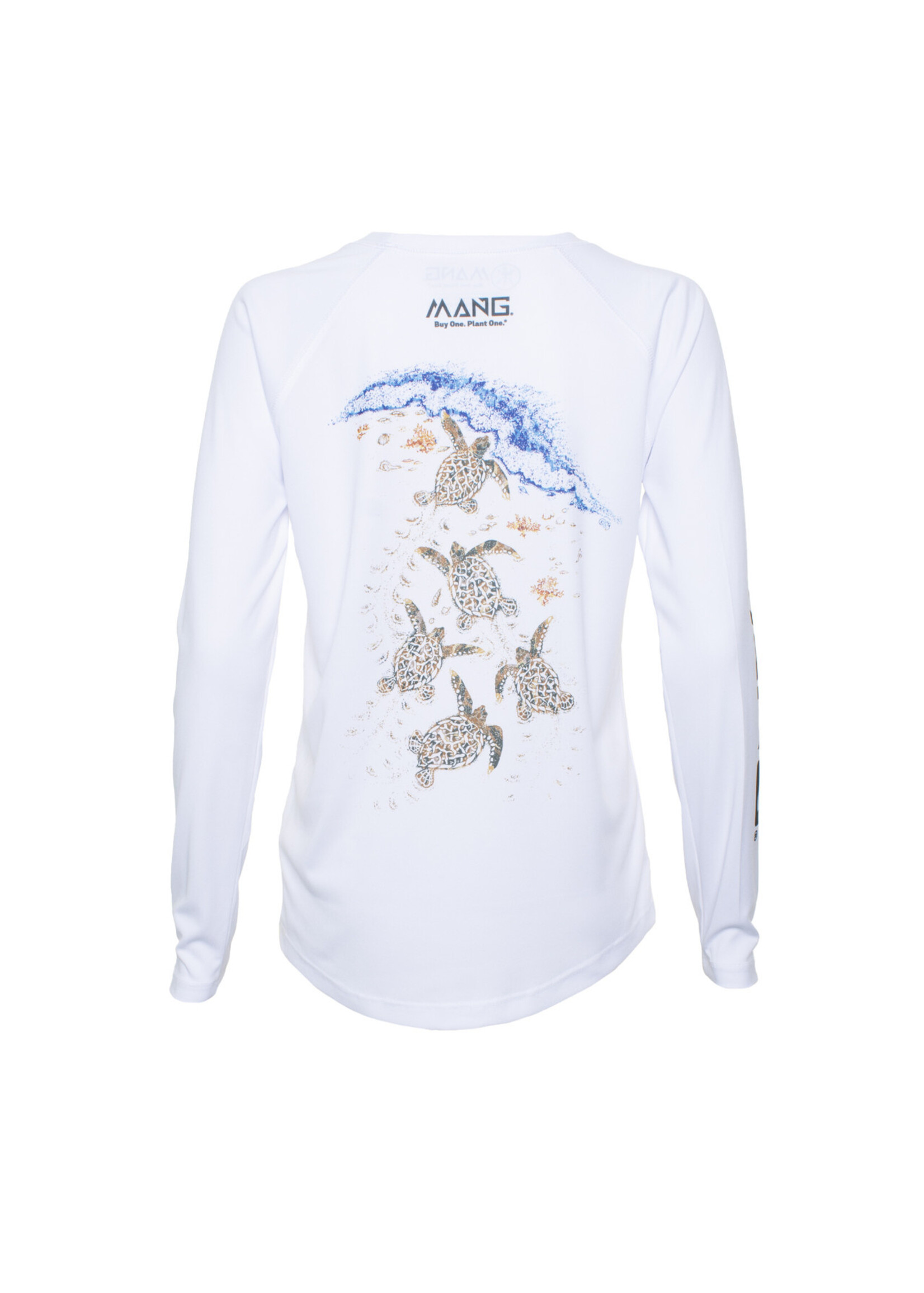 Mang MANG Womens Performance Turtle Crawl: Arctic Blue