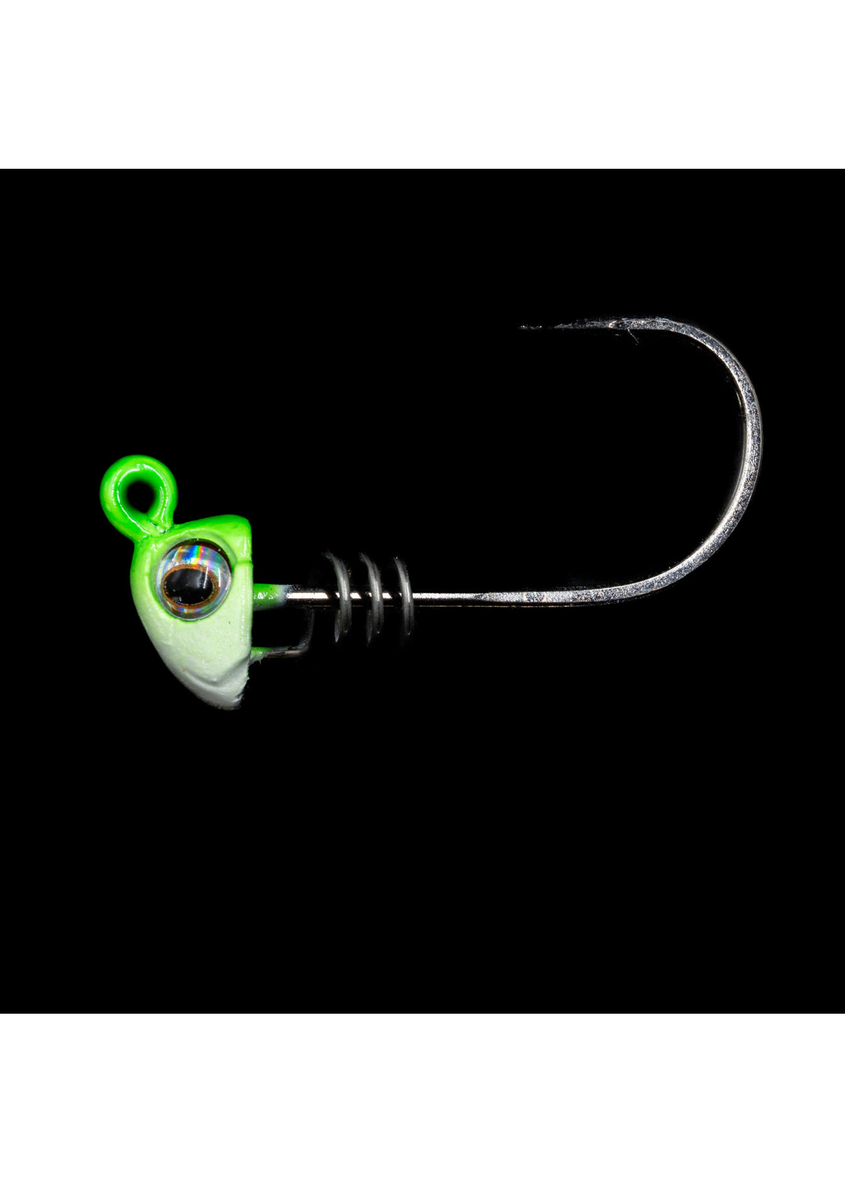 NLBN NLBN 3" Jig Head 1/8oz Limesider