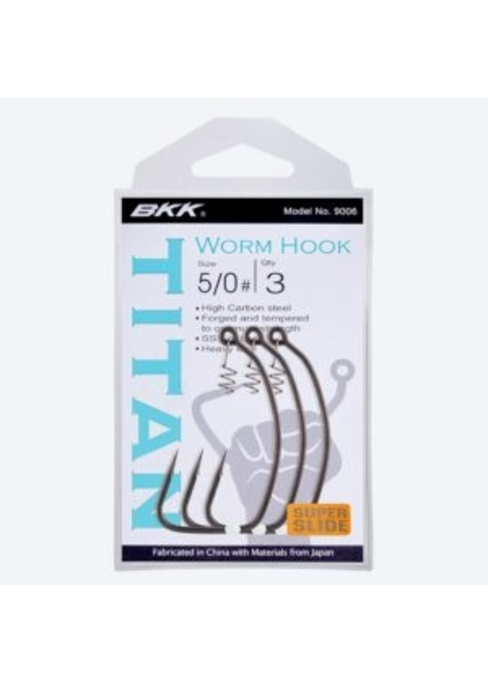 BKK BKK Hooks A-EW-9610 Titanrider Size 1/0# 6 Pack