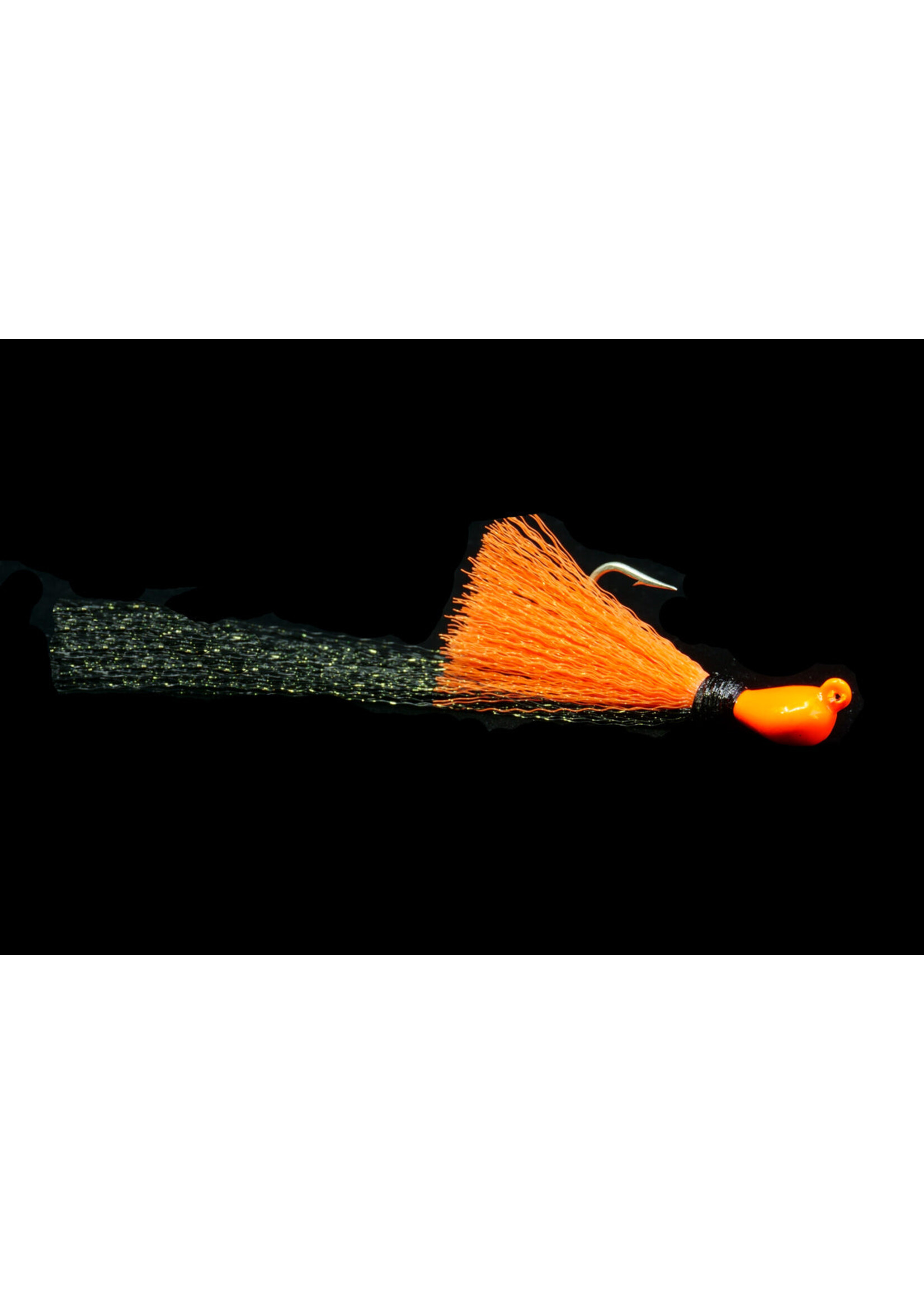 Gulfstream Lures GULFSTREAM LURES Pea Hawk Jig 3/8oz Orange, Orange, Black