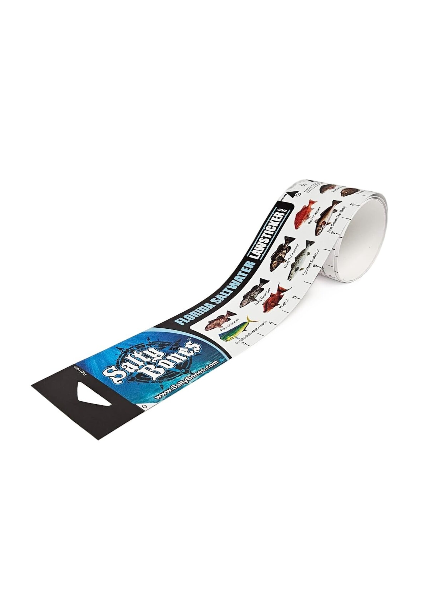 Salty Bones Salty Bones Fish Ruler Florida Lawstick 36"