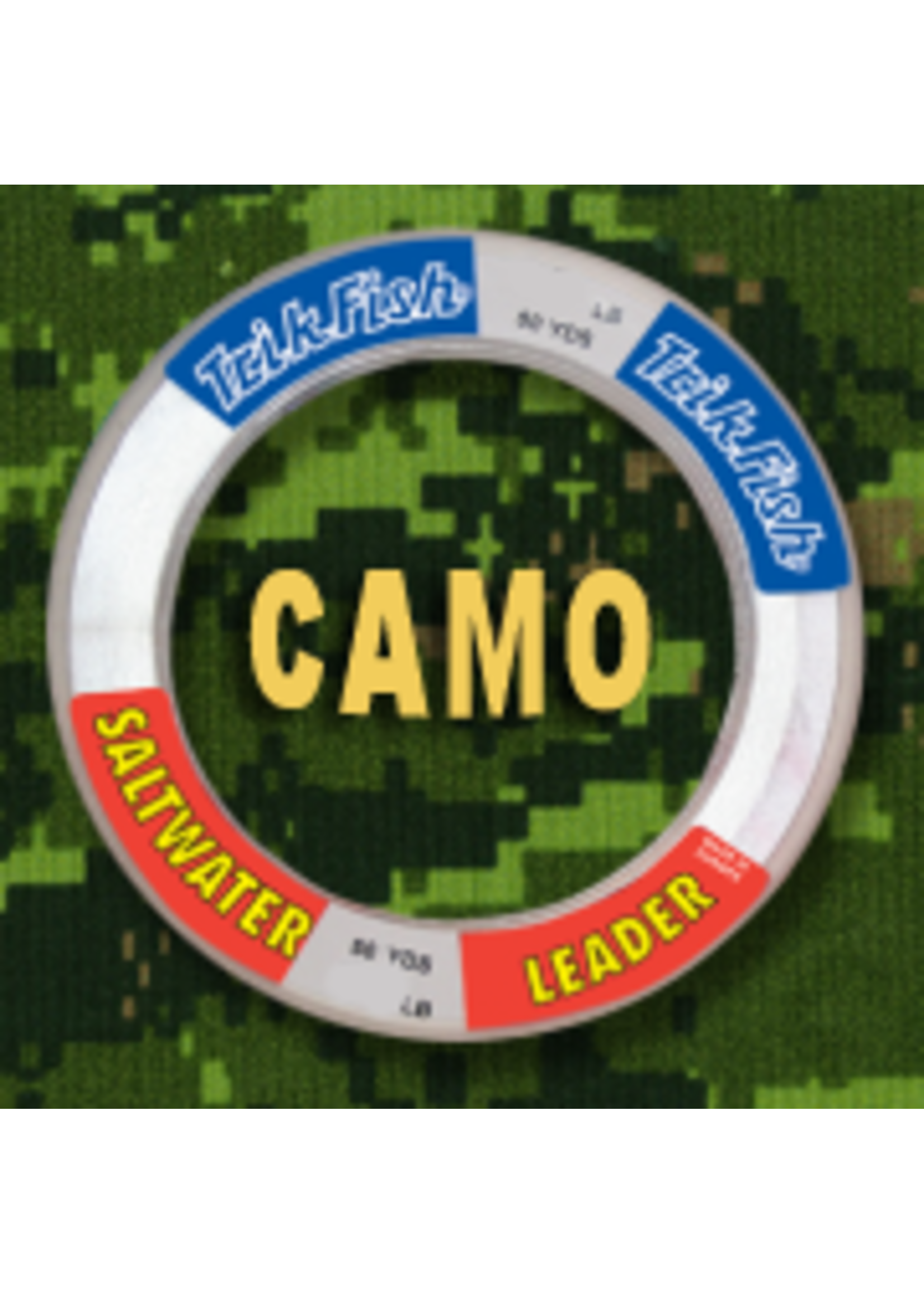 Trik Fish Saltwater Leader 30lb Camo