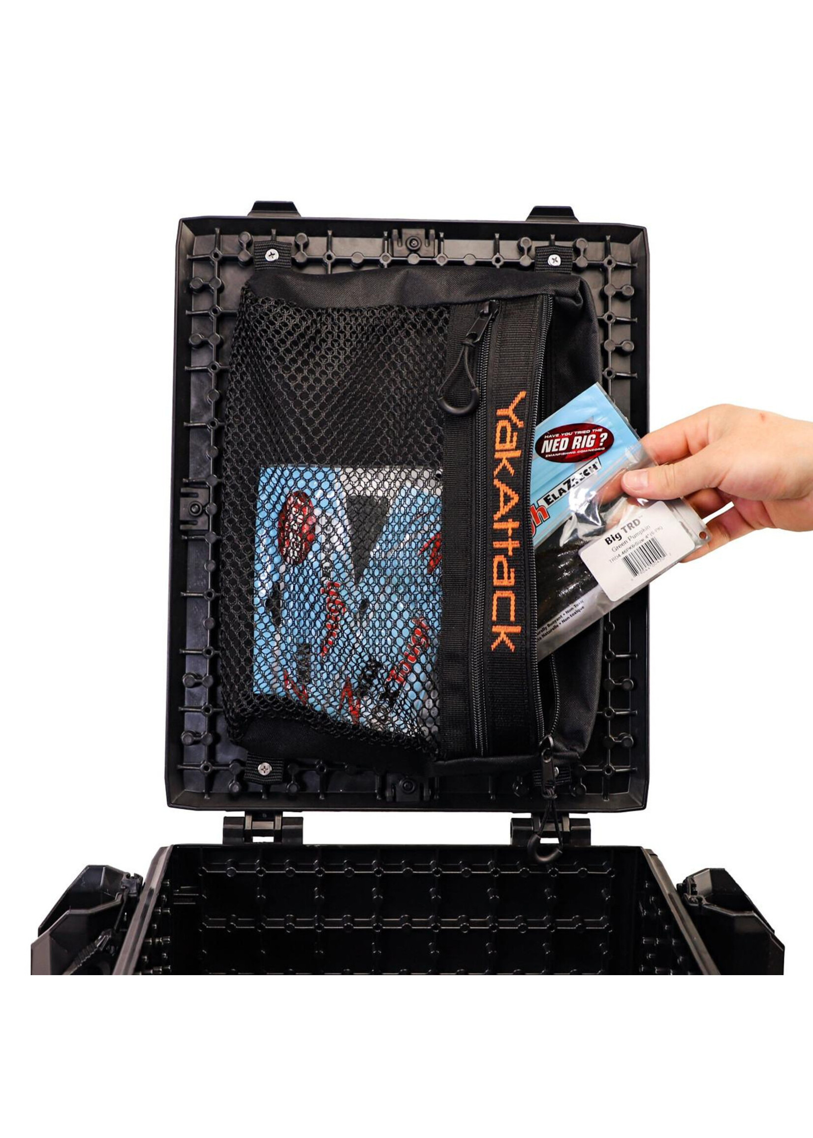 YakAttack LLC Dual Compartment Mesh Storage Bag for the BlackPak Pro