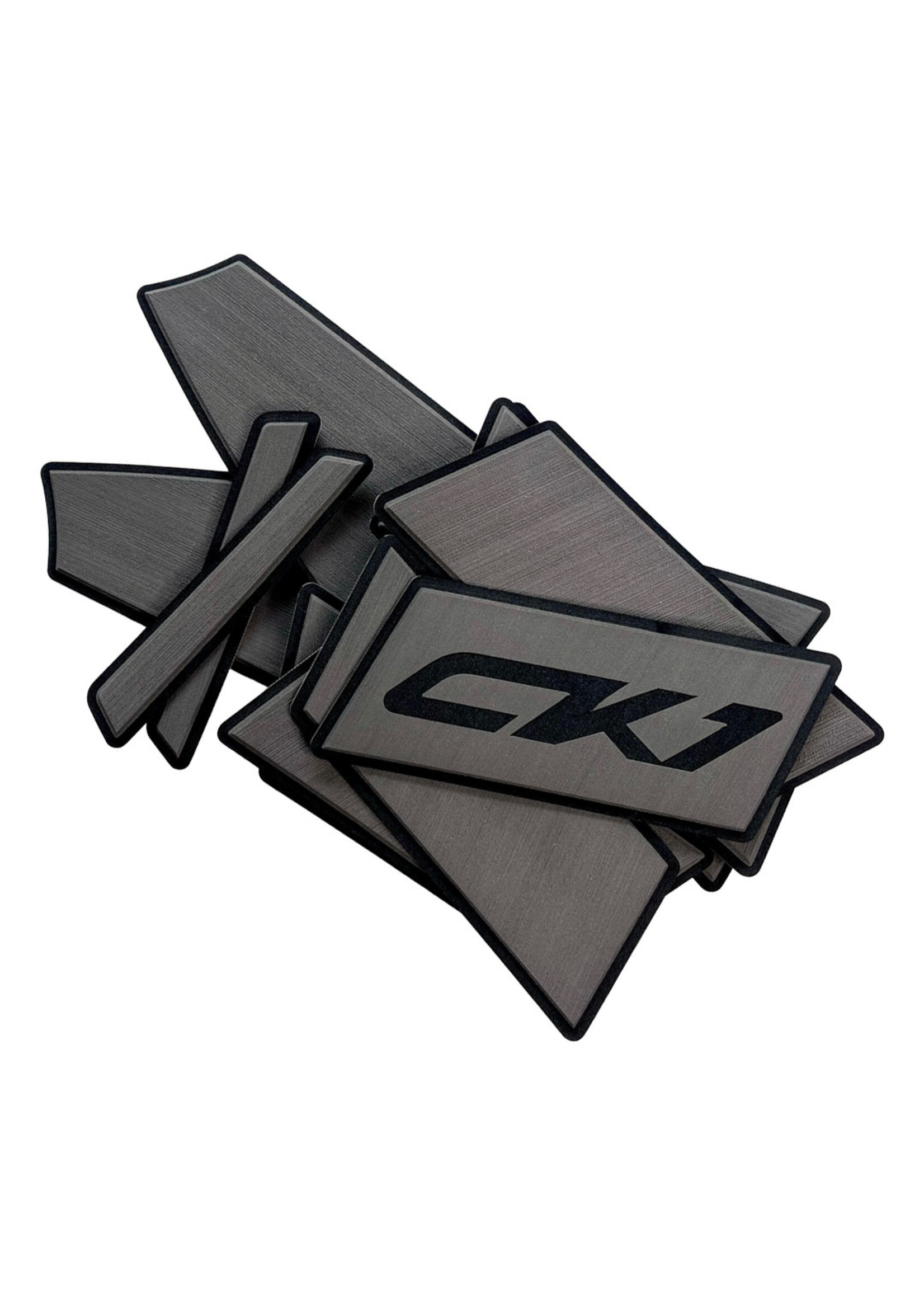 Crescent Kayaks CK1 Pad Kit - CK1 Cockpit Charcoal