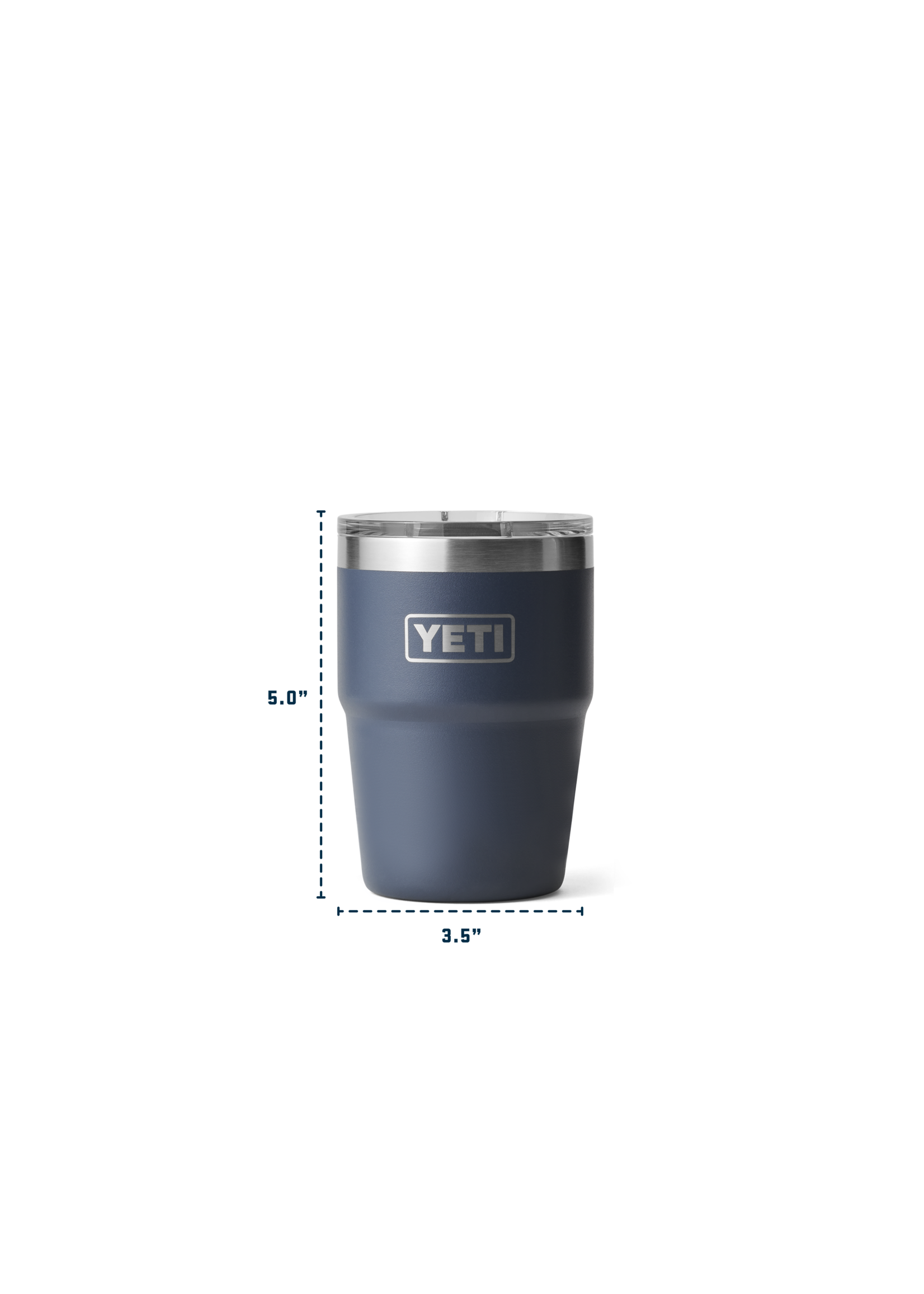YETI Coolers Rambler 16 oz Cup MS  Stackable Navy