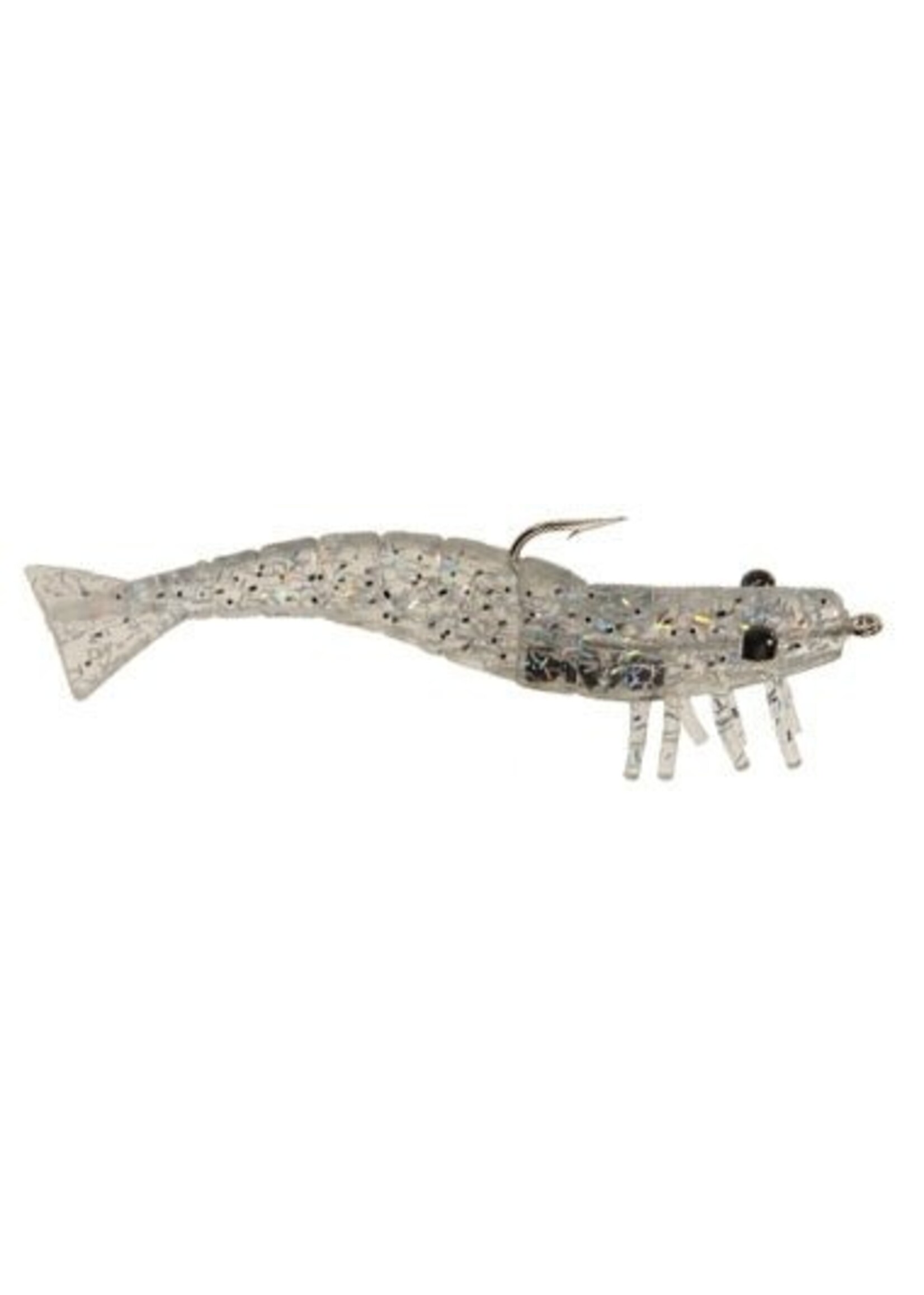 DOA DOA 60313 Deadly Combo Cigar Clacker, w/3" Shrimp, Float/Clear Gold, 1/Pack