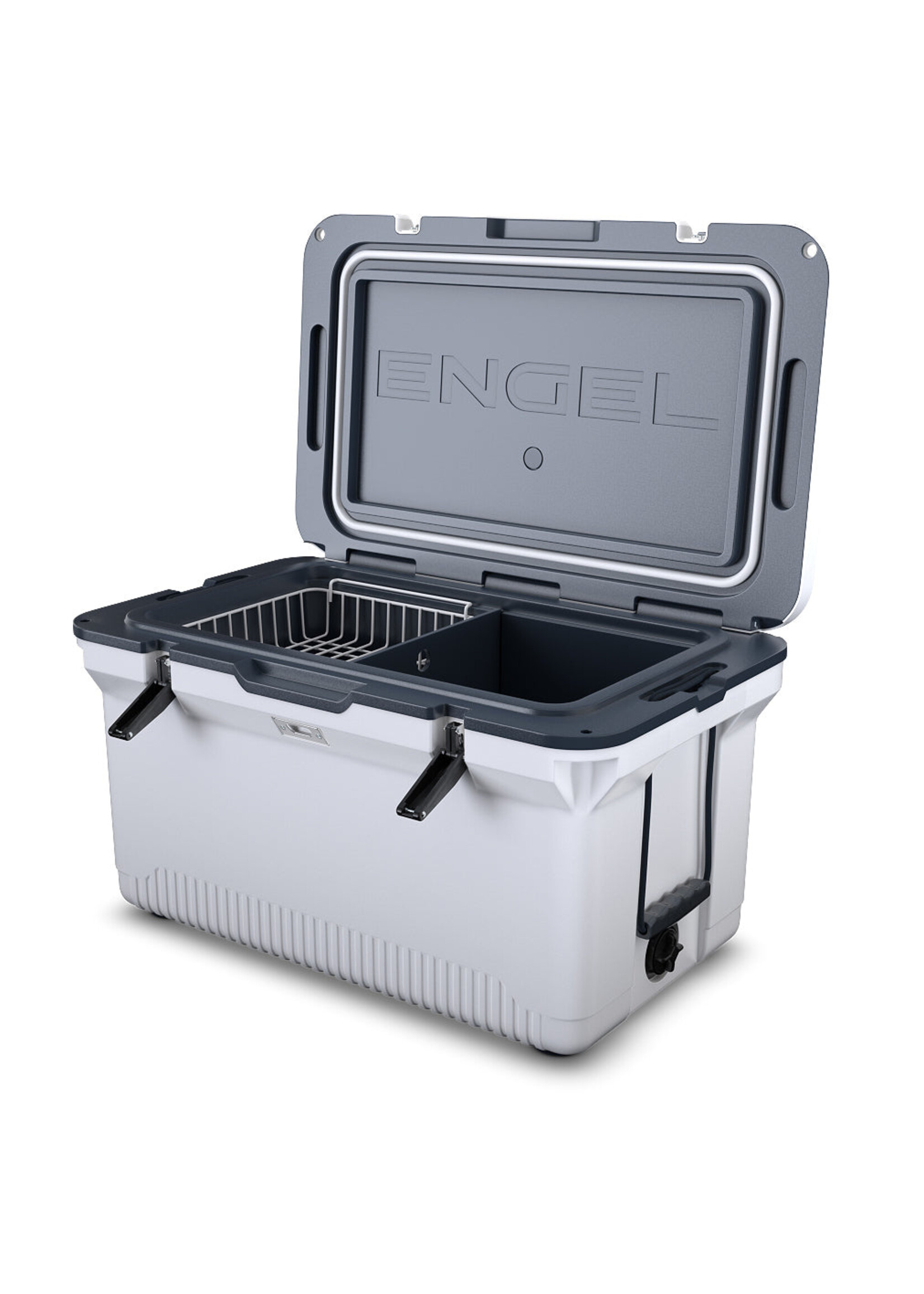 Engel Engel 60QT UltraLite Injection-Molded Cooler - White/Grey