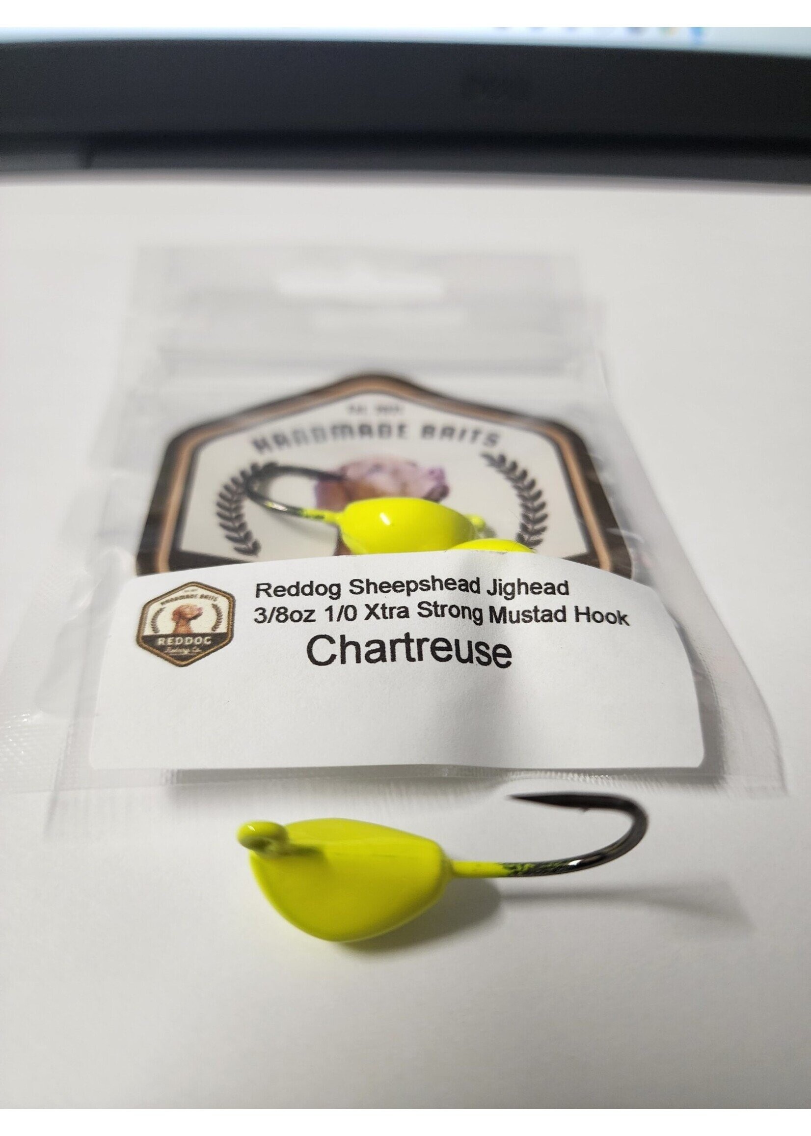 Reddog Reddog Sheephead Jigheads 3/8oz 1/0 Chart